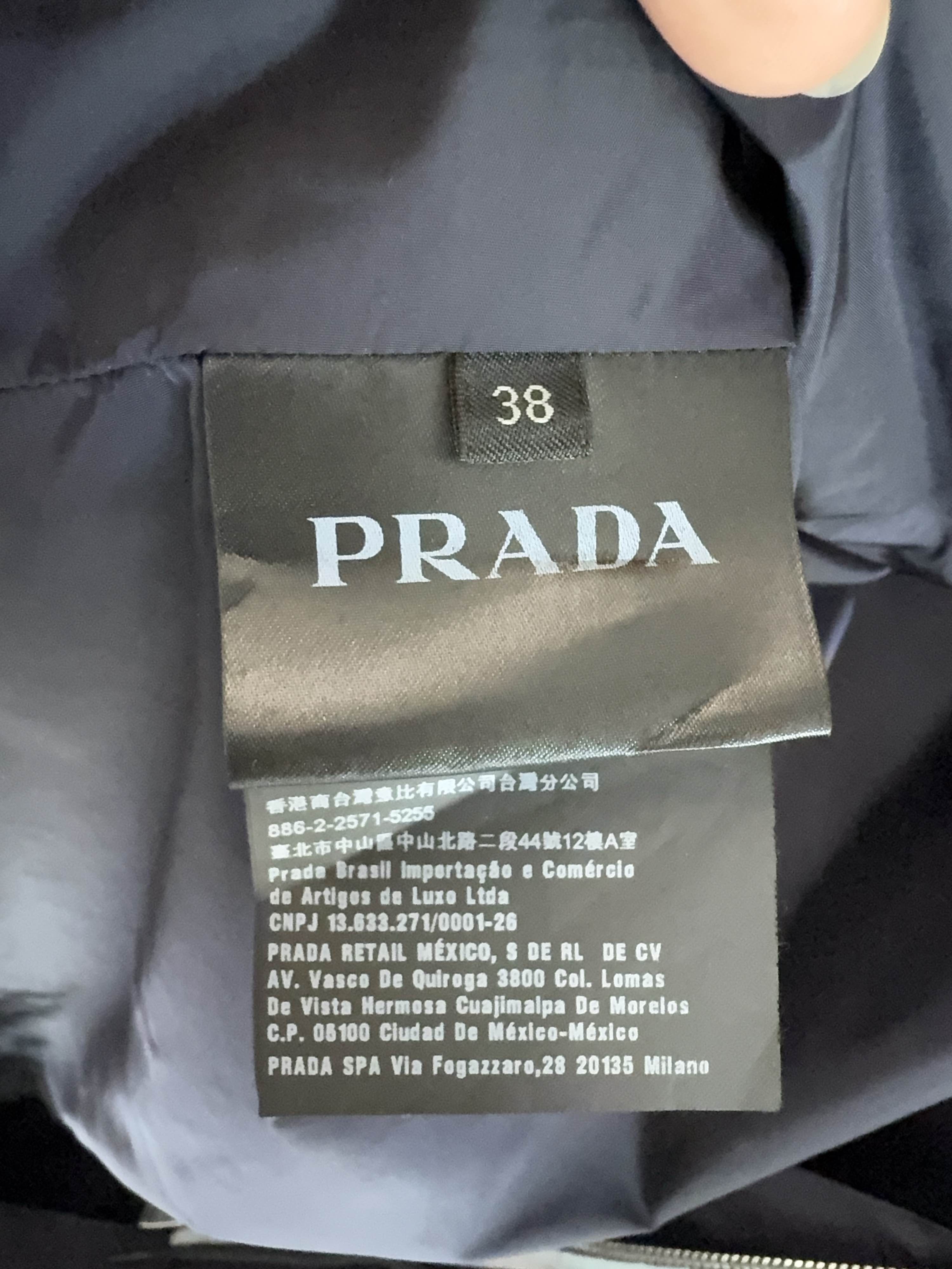 Prada Prada Hooded Zip Coat Size 38 Size XS / US 0-2 / IT 36-38 - 4 Thumbnail