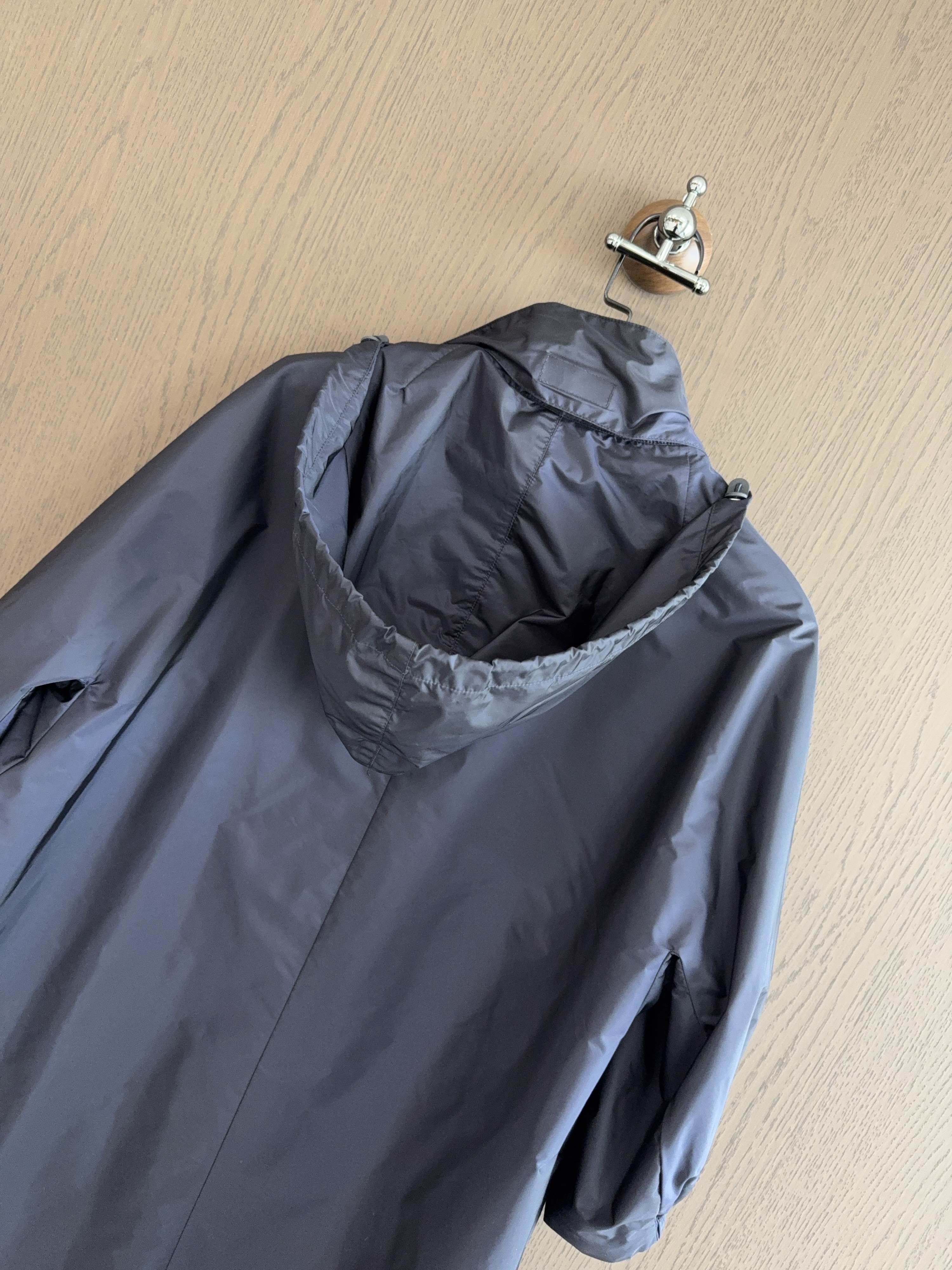 Prada Prada Hooded Zip Coat Size 38 Size XS / US 0-2 / IT 36-38 - 12 Thumbnail