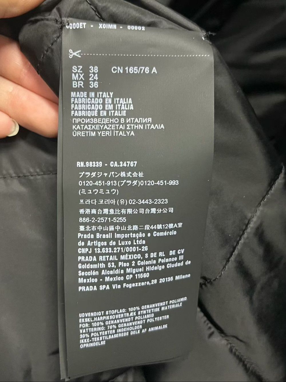 Prada Prada Re-Nylon Hooded Parka Size 38 Size XS / US 0-2 / IT 36-38 - 4 Thumbnail