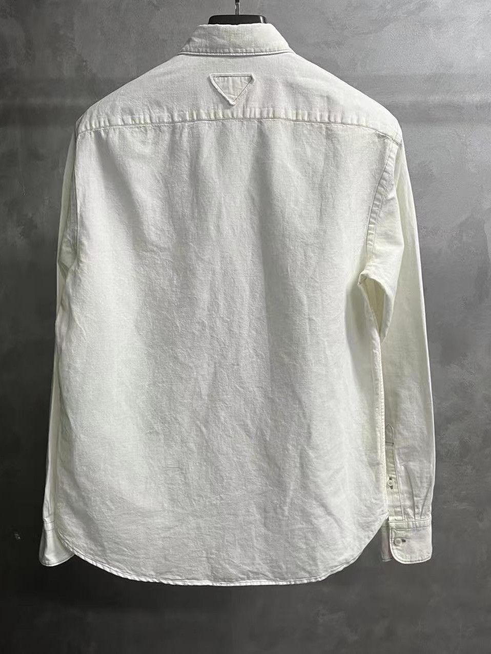 Prada Prada Cotton Linen Button Up Shirt Size 38 Size US S / EU 44-46 / 1 - 2 Thumbnail