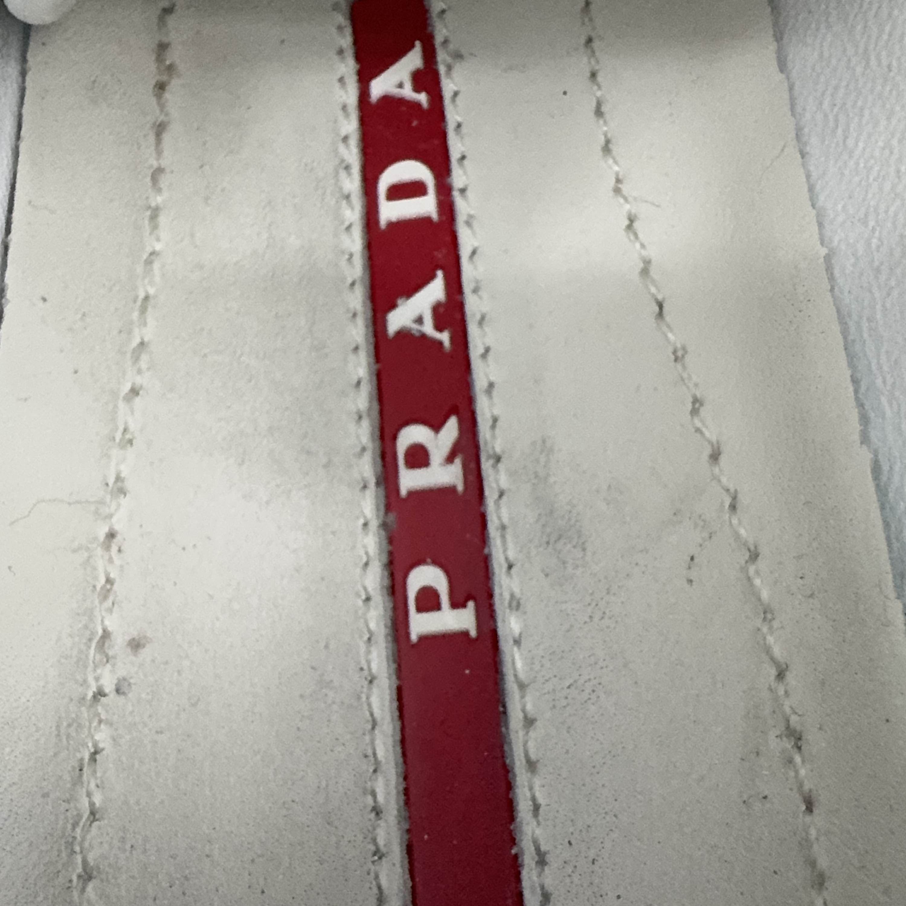 Prada Prada Metallic Low-Top Sneakers Size 37 Size US 7 / IT 37 - 13 Thumbnail