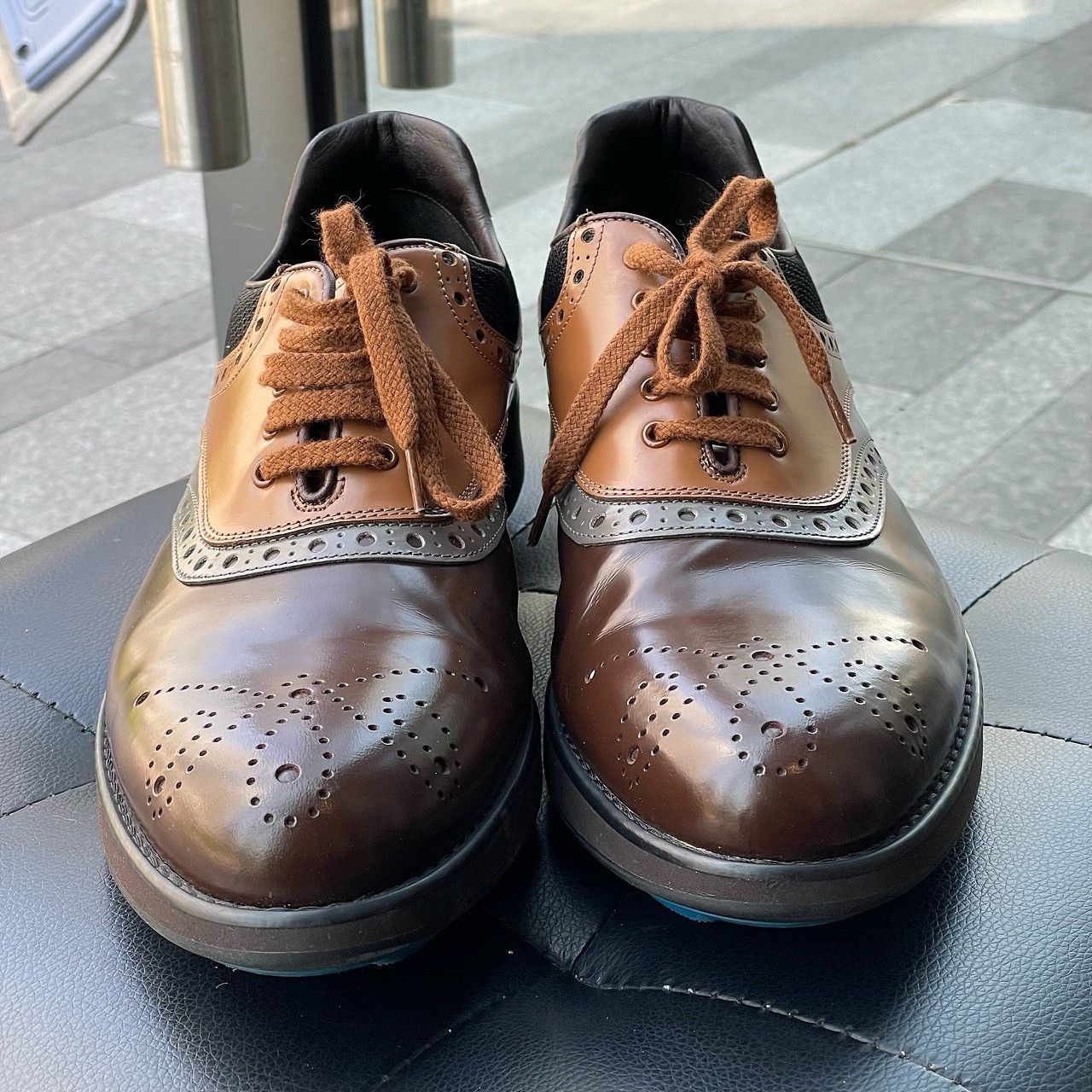Prada Prada Wingtip Brogue Sneakers Size 9 Size US 10 / EU 43 - 2 Thumbnail