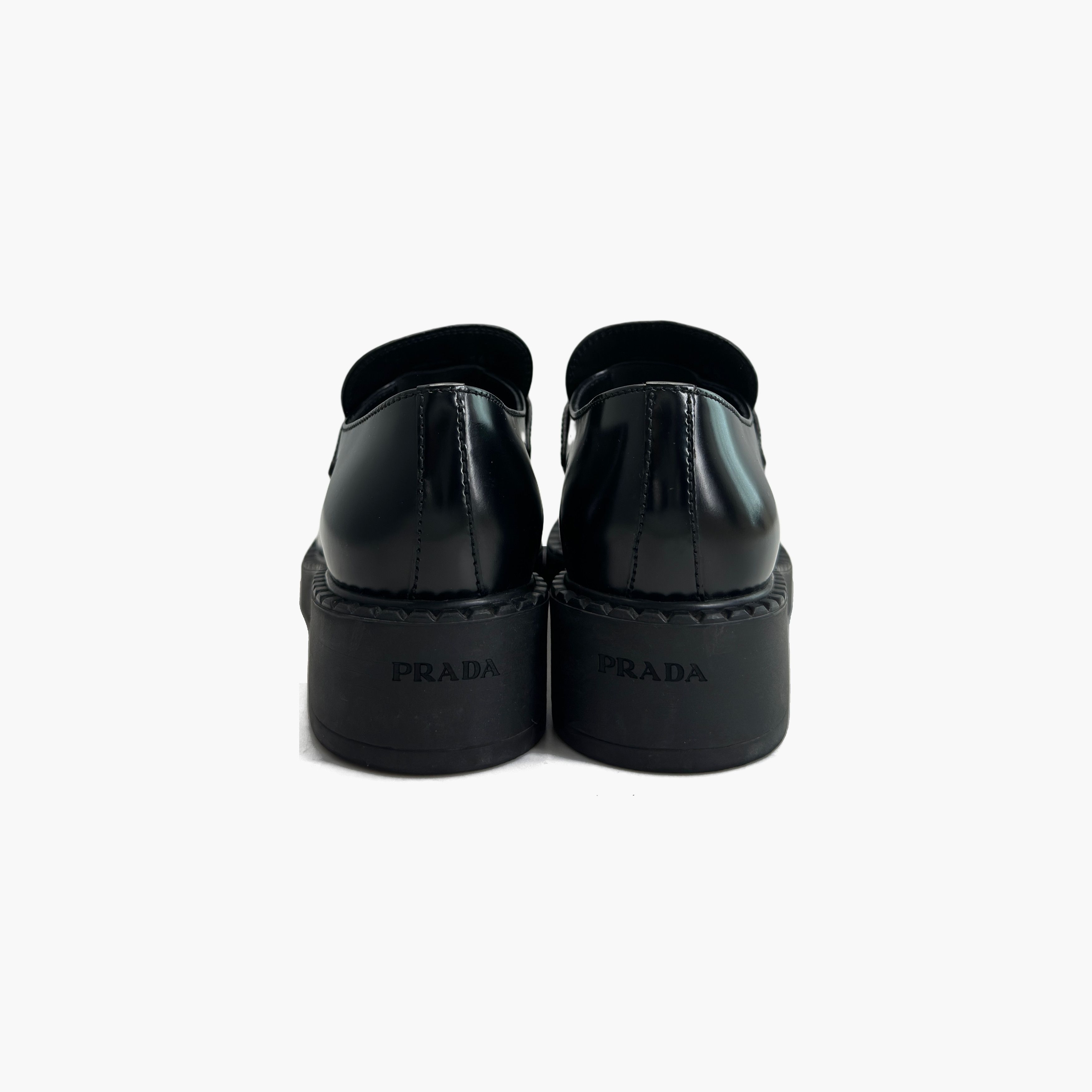 Prada Prada Chocolate Platform Loafers Size 36.5 Size US 6.5 / IT 36.5 - 6 Thumbnail