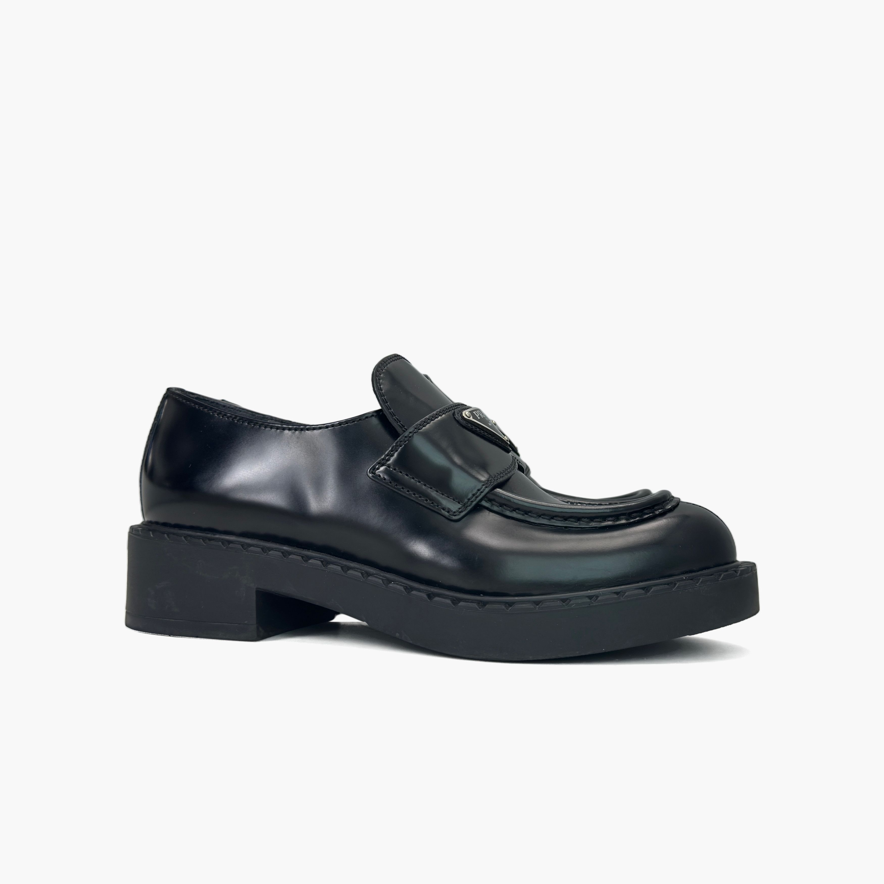 Prada Prada Chocolate Platform Loafers Size 36.5 Size US 6.5 / IT 36.5 - 4 Thumbnail