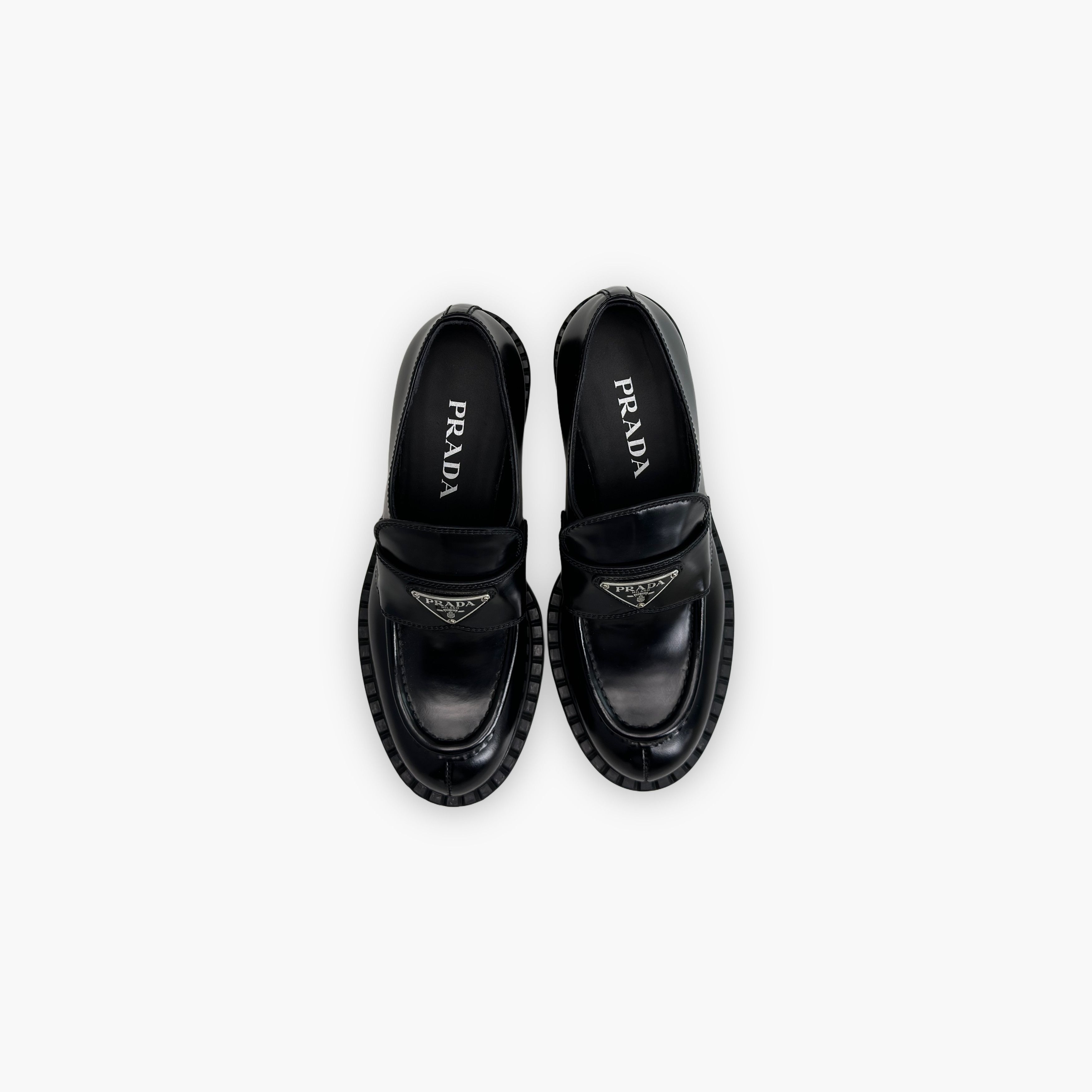 Prada Prada Chocolate Platform Loafers Size 36.5 Size US 6.5 / IT 36.5 - 9 Thumbnail