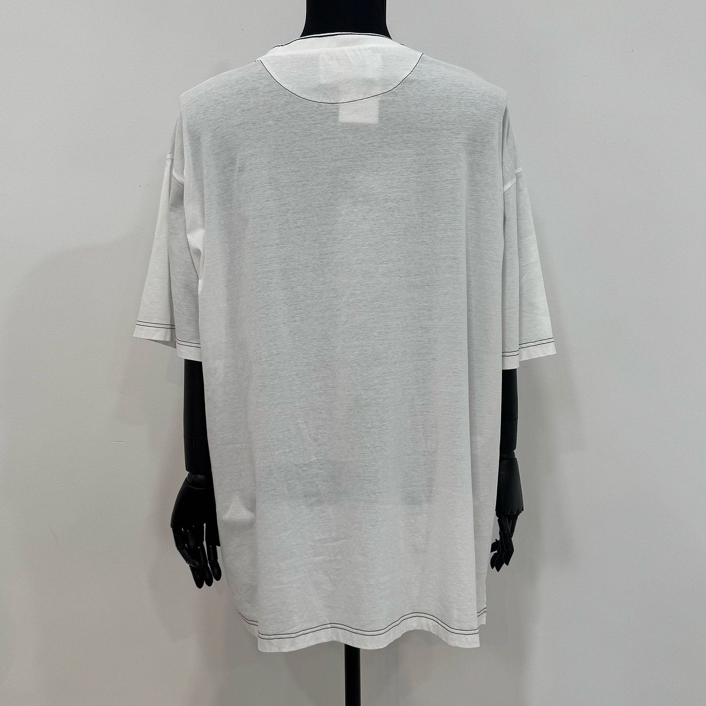 Prada Prada Pocket Logo T-Shirt White Size L Size US L / EU 52-54 / 3 - 2 Thumbnail