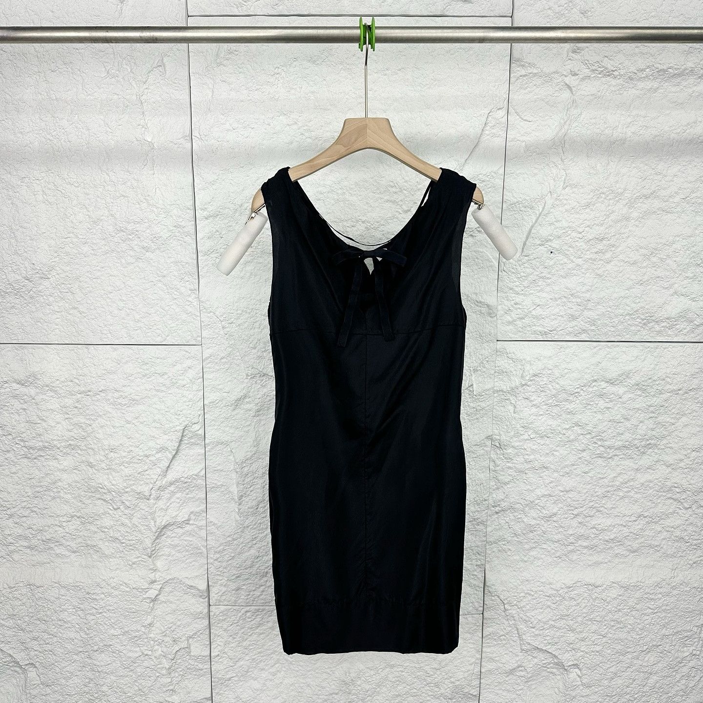 Prada Prada Silk Sleeveless Mini Dress Size 38 Size XS / US 0-2 / IT 36-38 - 2 Thumbnail