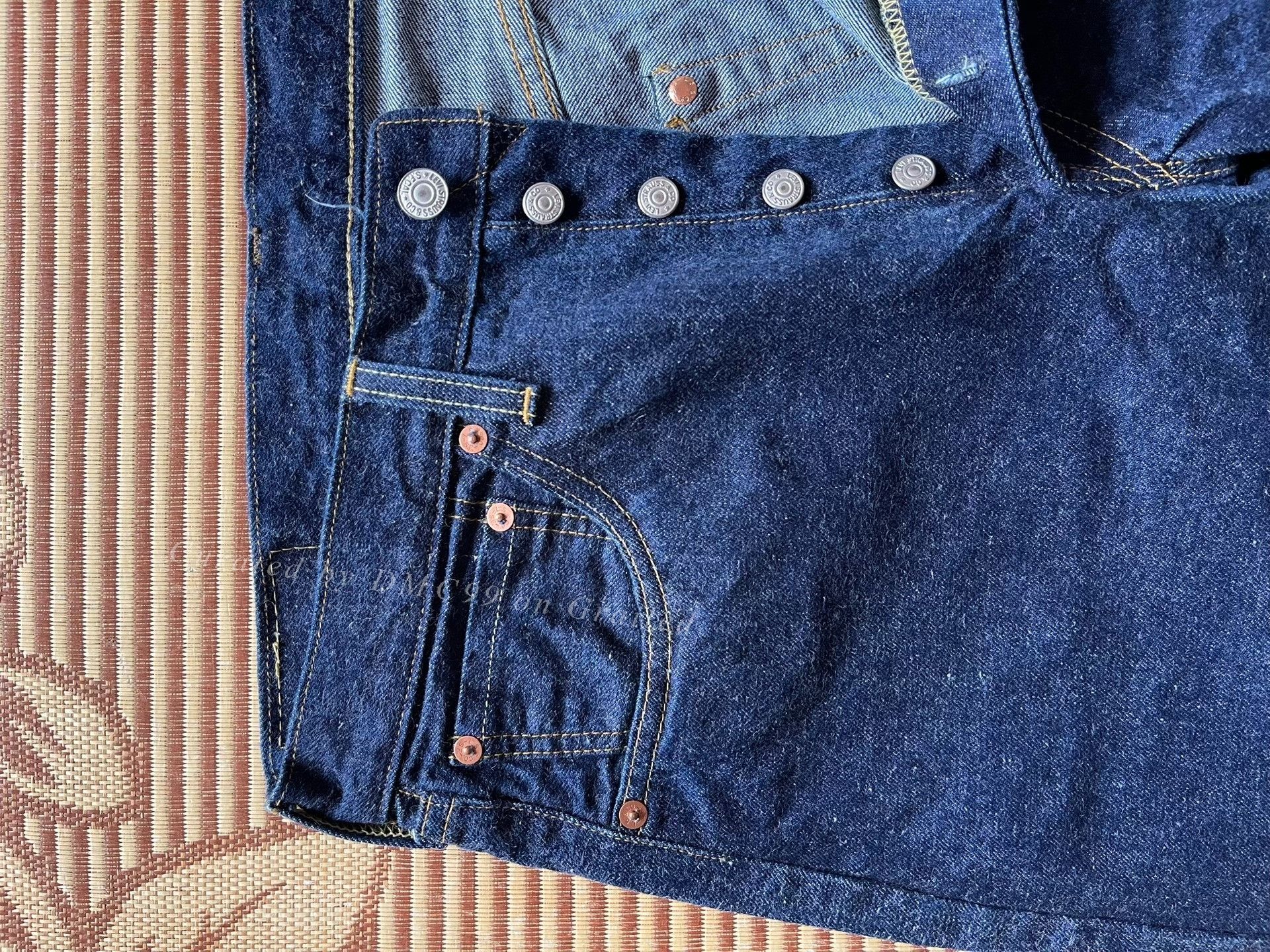 Levi's Vintage Clothing Levi's LVC 501xx 1955 Denim Jeans Size US 32 / EU 48 - 6 Thumbnail