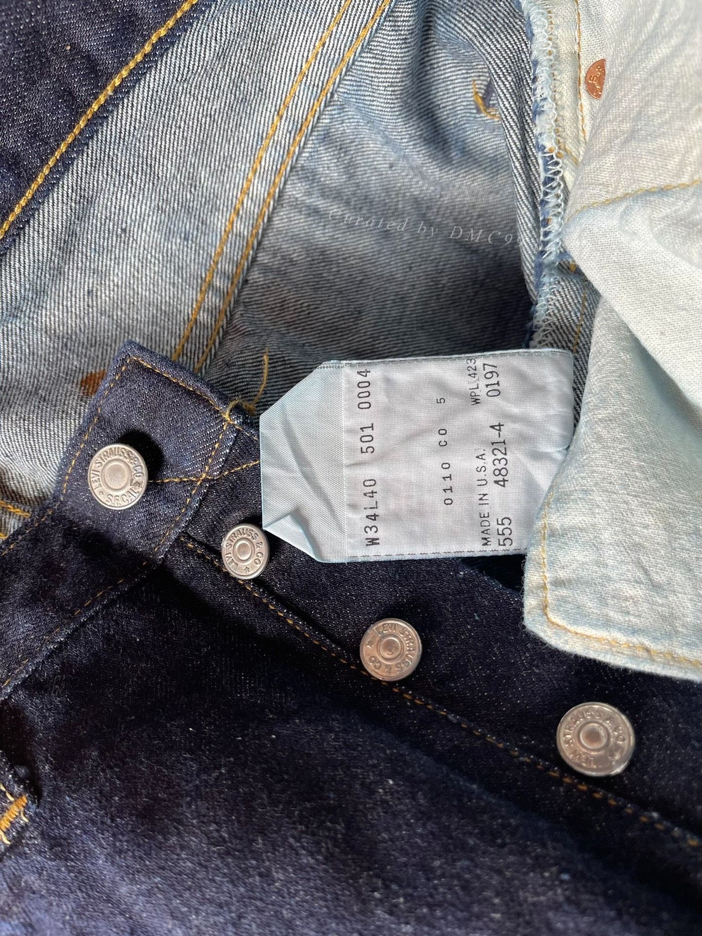 Levi's Vintage Clothing Levi's LVC 501XX 55501 0004 W34 Size US 34 / EU 50 - 7 Thumbnail