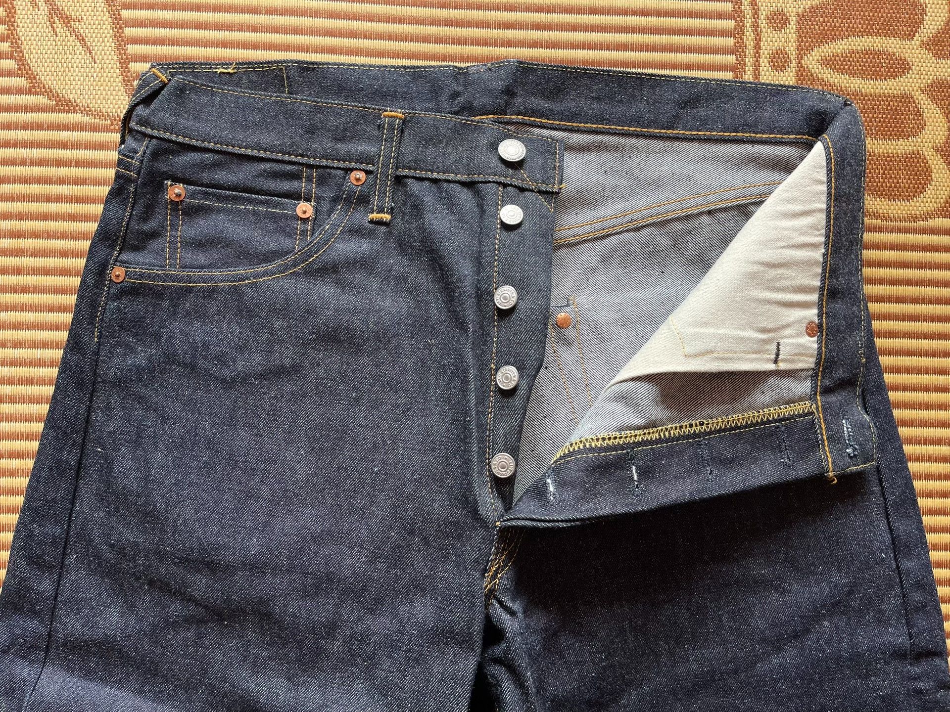 Levi's Vintage Clothing Levi's LVC 501XX 1955 Denim Jeans Size US 34 / EU 50 - 5 Thumbnail