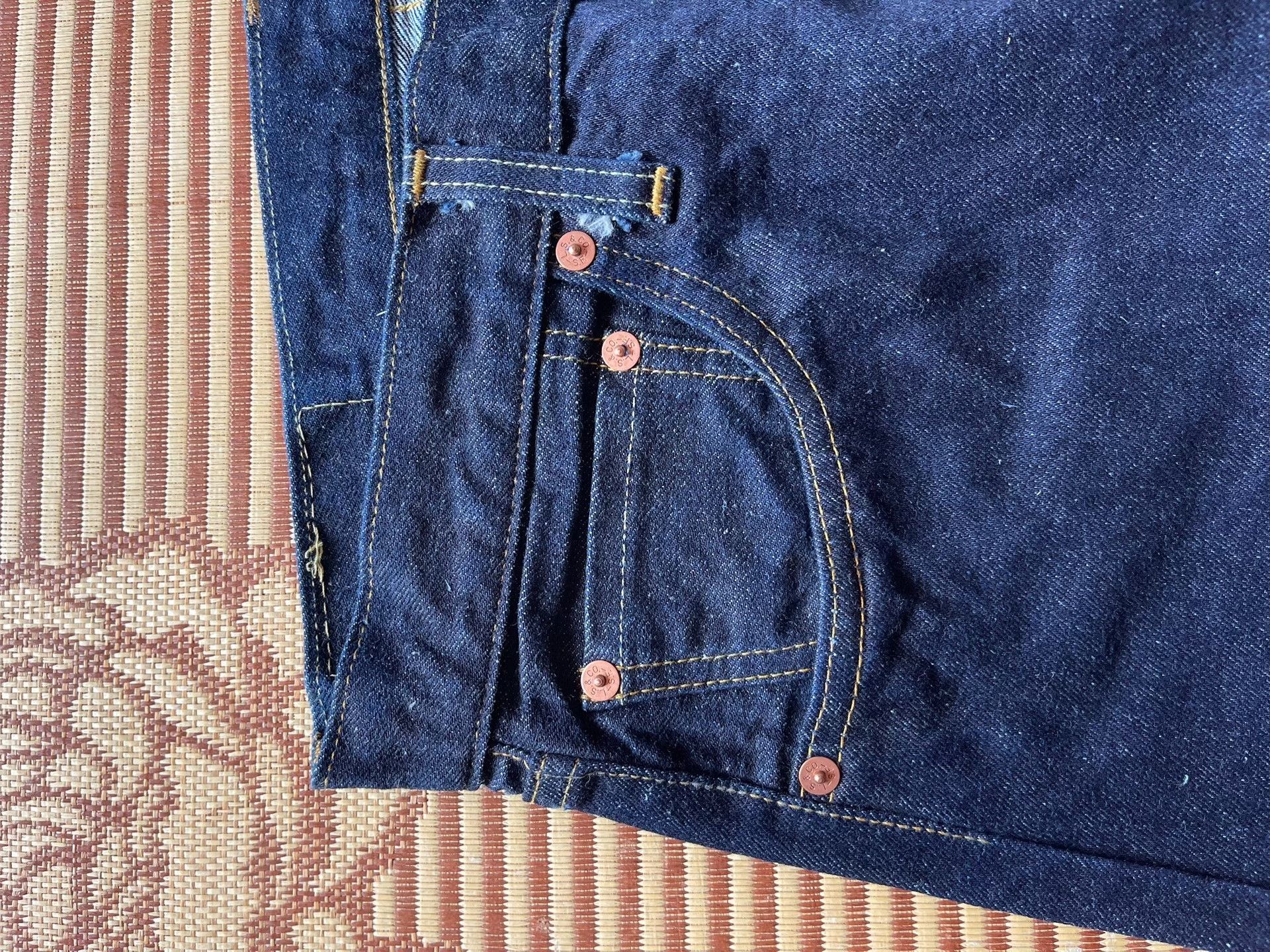 Levi's Vintage Clothing Levi's 501xx 1955 Denim Jeans Size US 33 - 7 Thumbnail