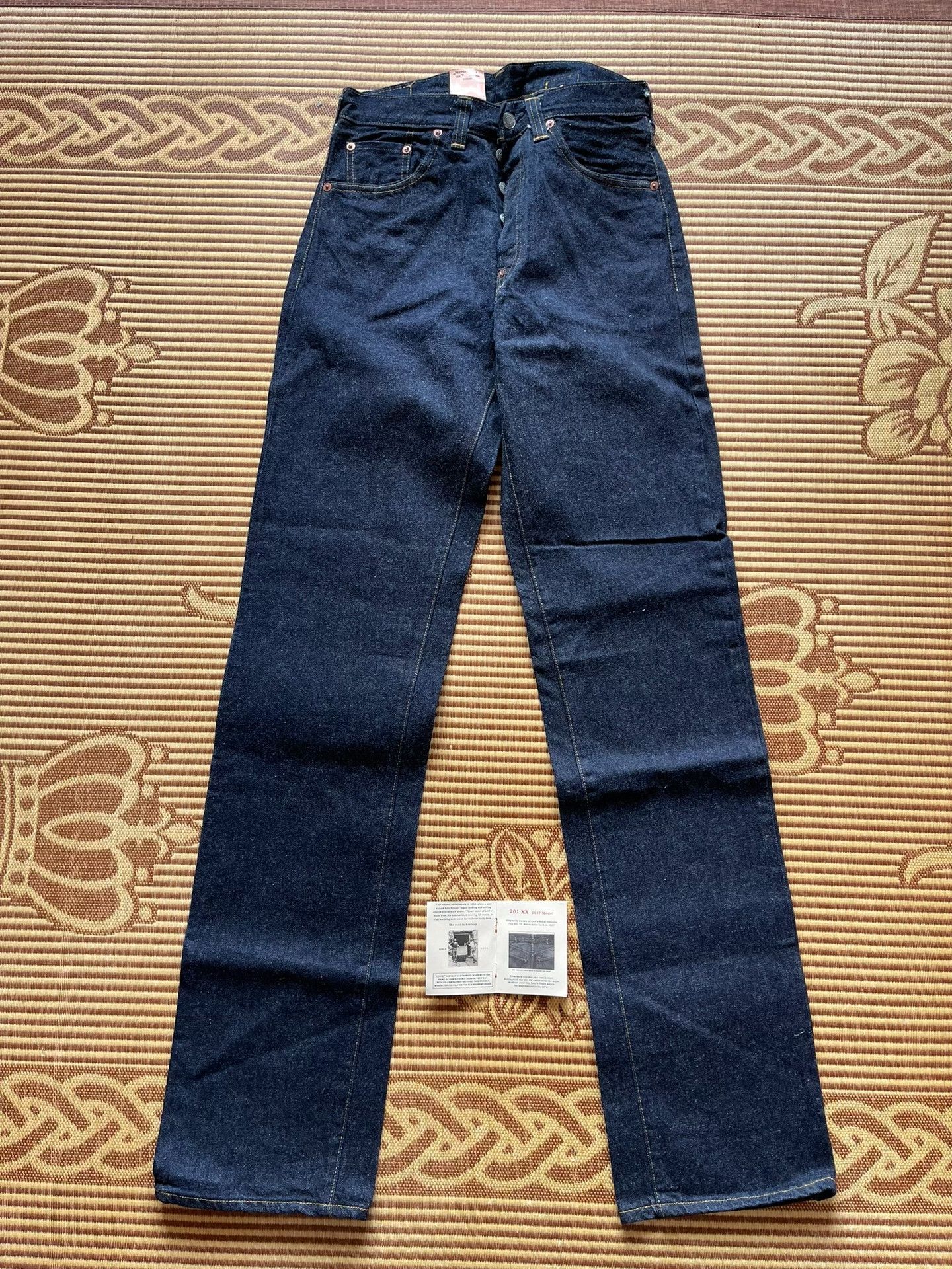 Levi's Vintage Clothing Levis LVC 555 1937 Jeans Size US 32 / EU 48 - 2 Thumbnail