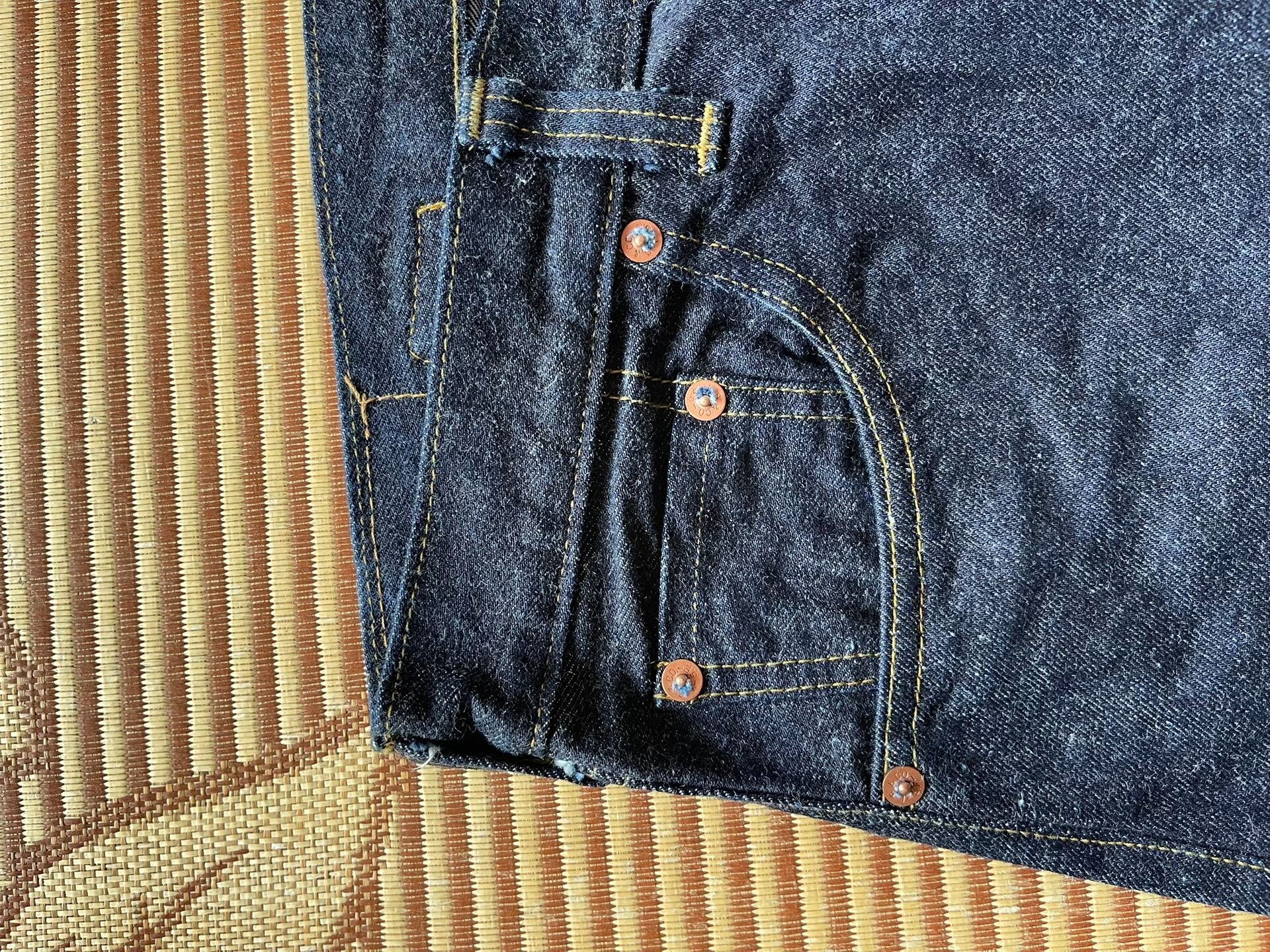 Levi's Vintage Clothing Levis LVC 555 1937 Jeans Size US 32 / EU 48 - 7 Thumbnail