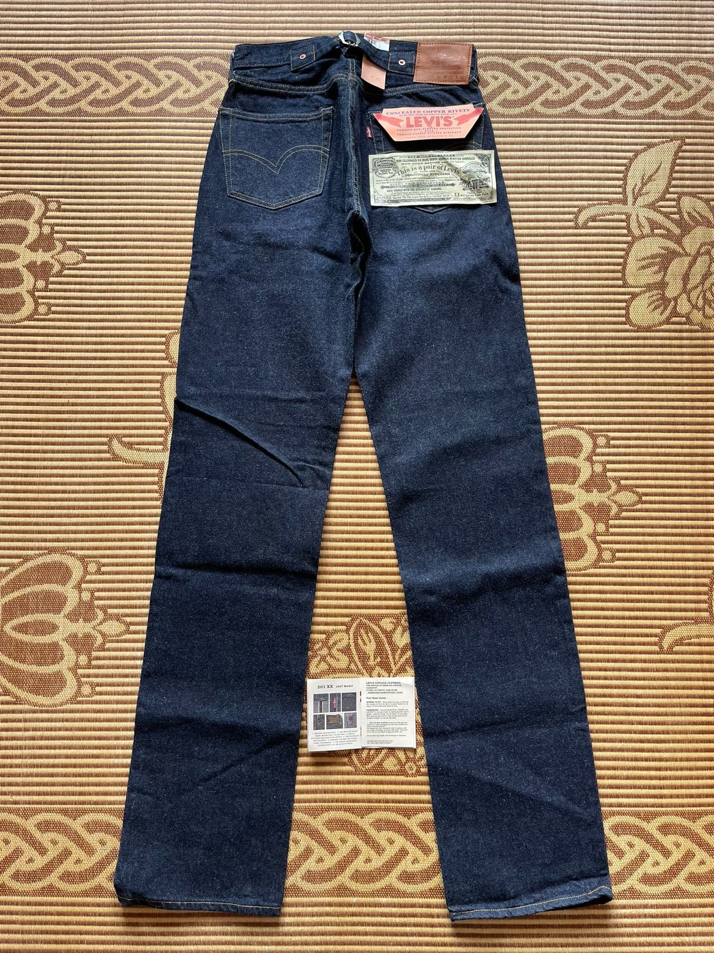 Levi's Vintage Clothing Levis LVC 555 1937 Jeans Size US 32 / EU 48 - 3 Thumbnail