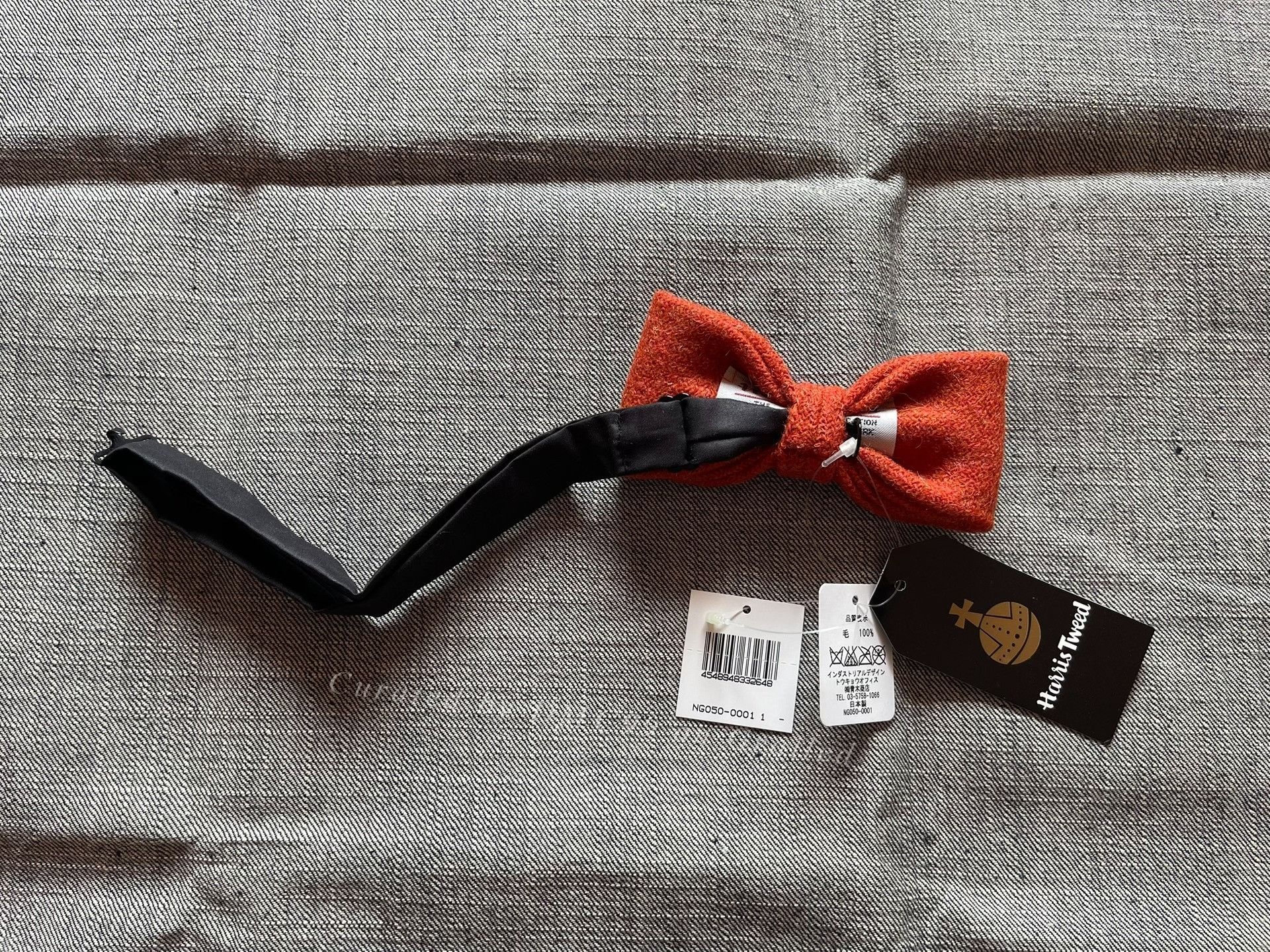 Other Harris Tweed Wool Bow Tie Size ONE SIZE - 2 Thumbnail