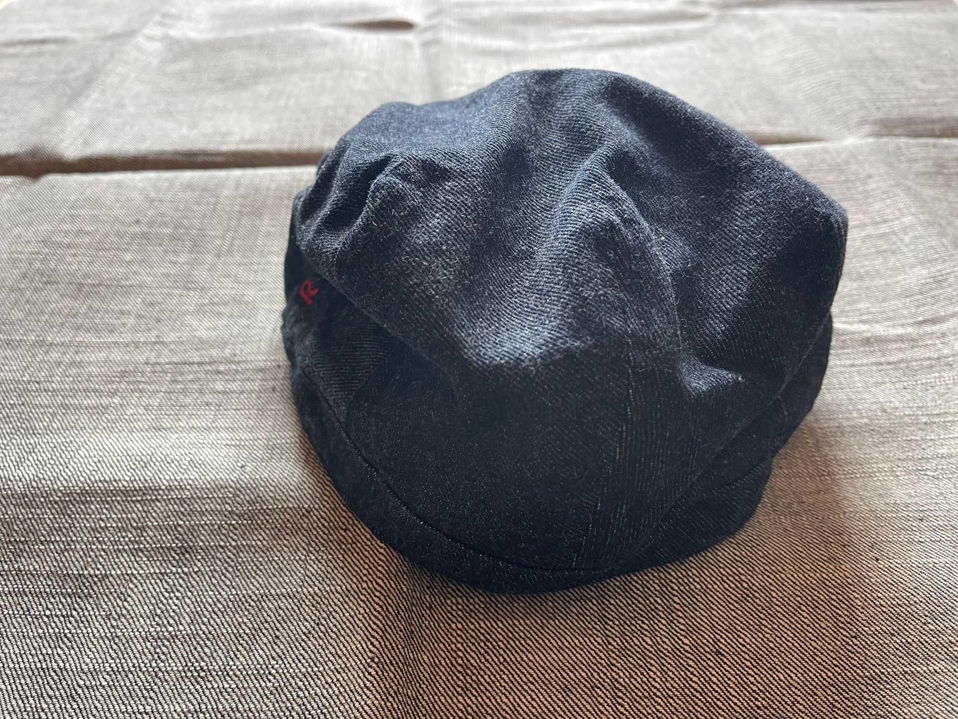 45rpm 45rpm Denim Beret Painter Hat Size ONE SIZE - 3 Thumbnail