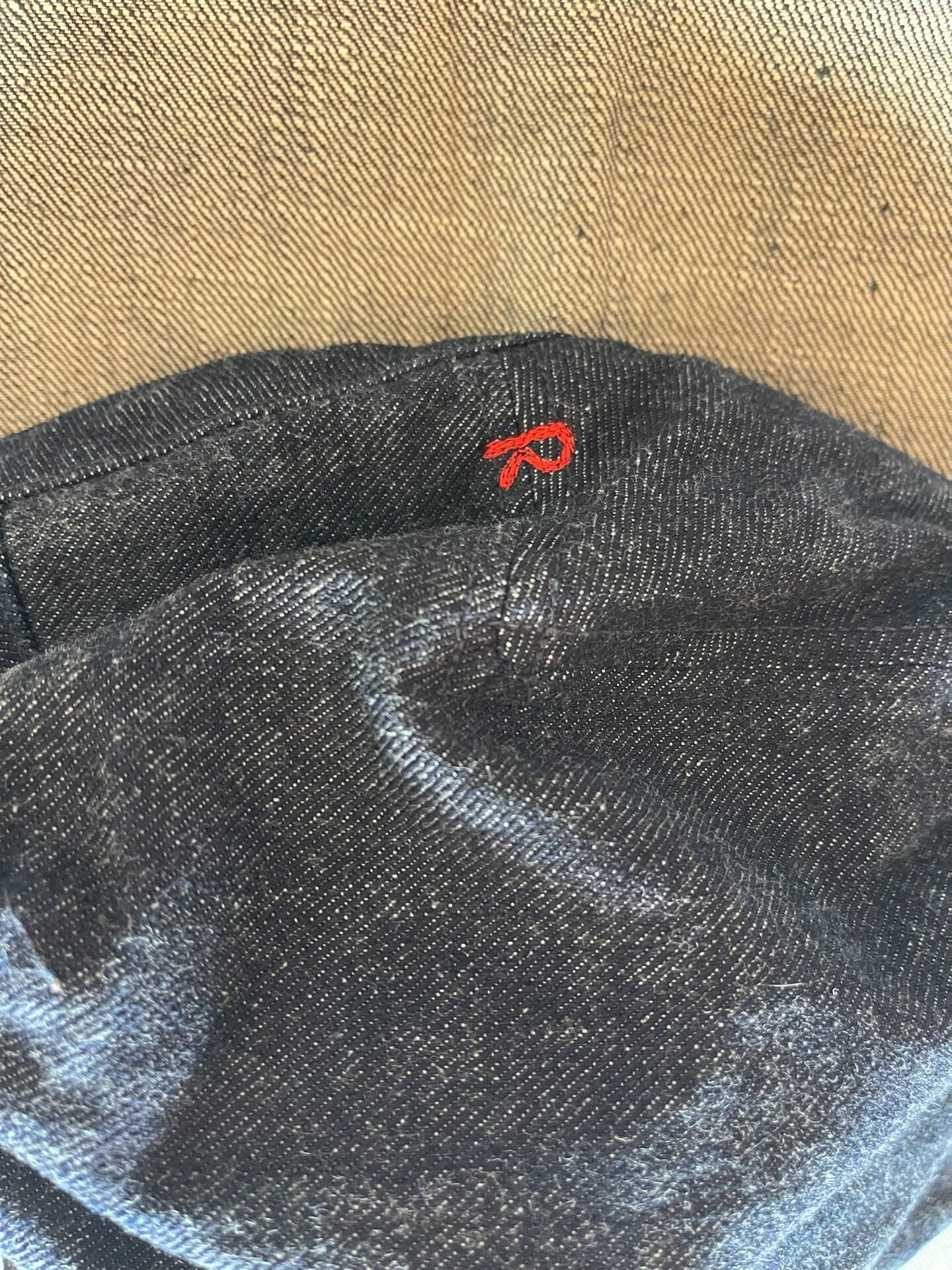 45rpm 45rpm Denim Beret Painter Hat Size ONE SIZE - 9 Thumbnail