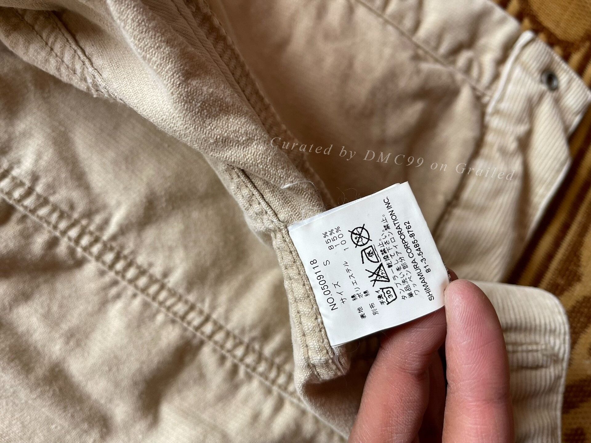 Other Armband Corduroy Third Gen Jacket S Size US S / EU 44-46 / 1 - 4 Thumbnail