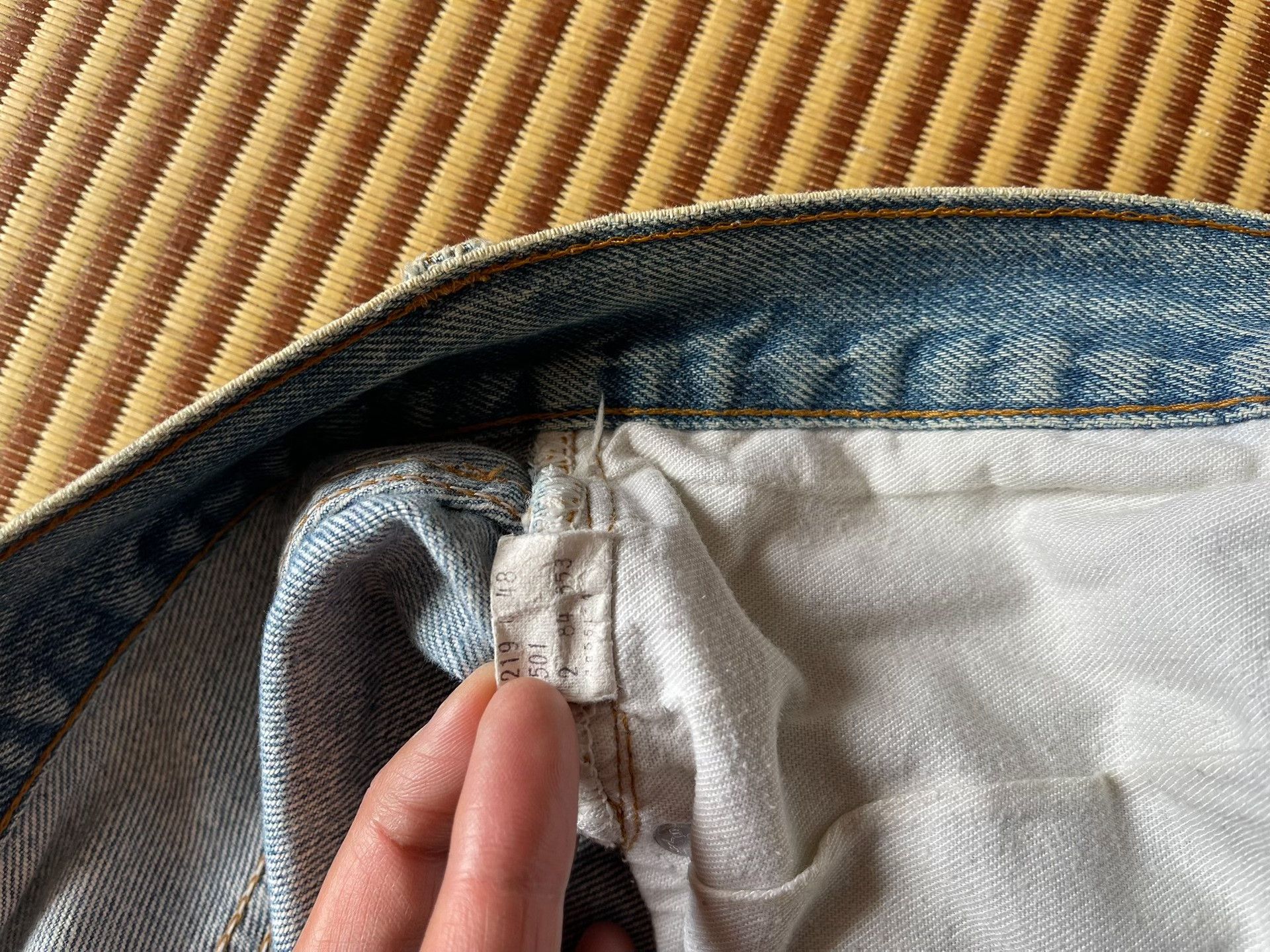 Levi's Vintage Clothing Levi's 80s 501 W36 L34 1984 Jeans Size US 36 / EU 52 - 7 Thumbnail