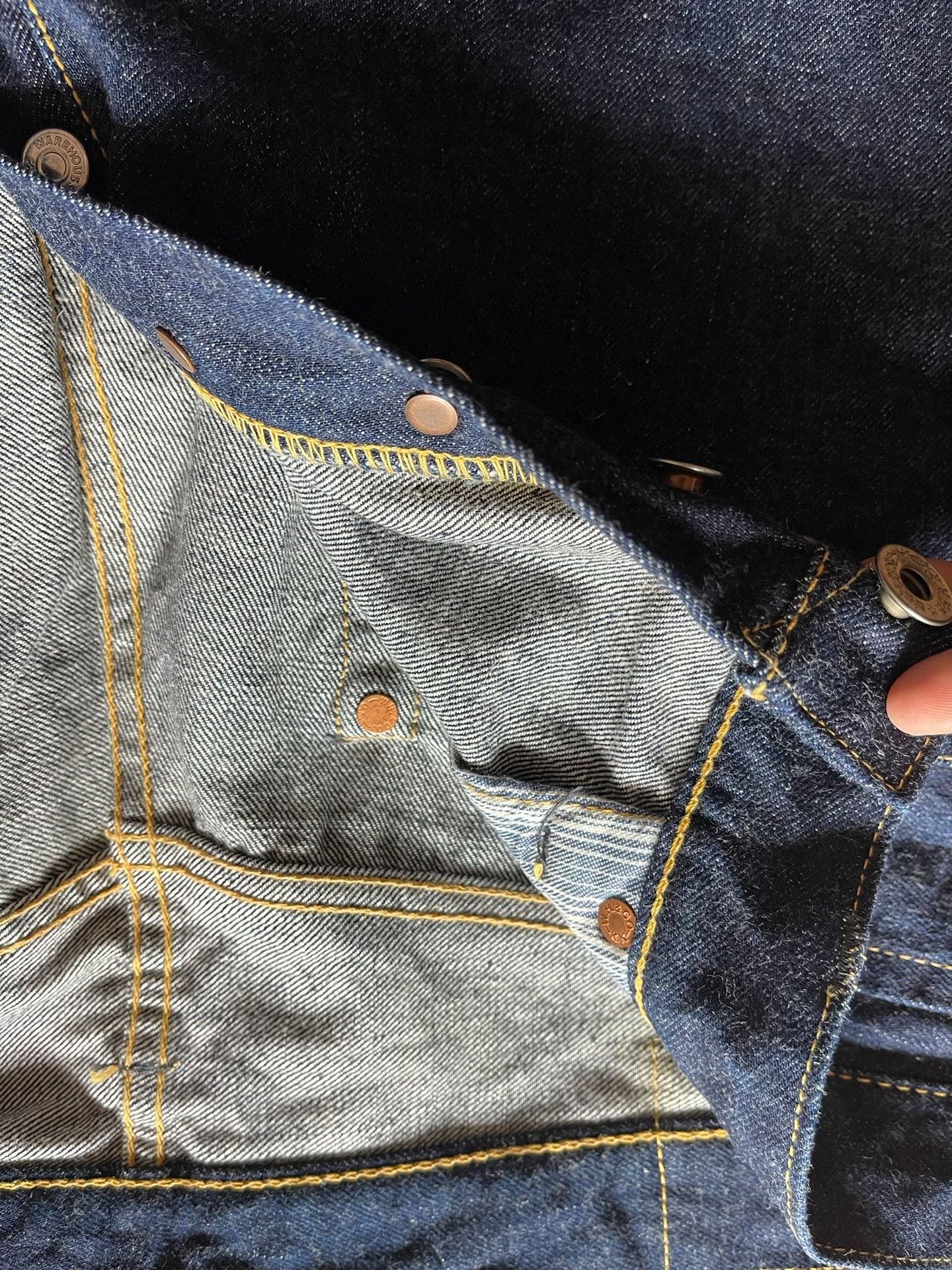 Warehouse & Co. Warehouse 1944 WWII Denim Pants W36 Size US 36 / EU 52 - 7 Thumbnail