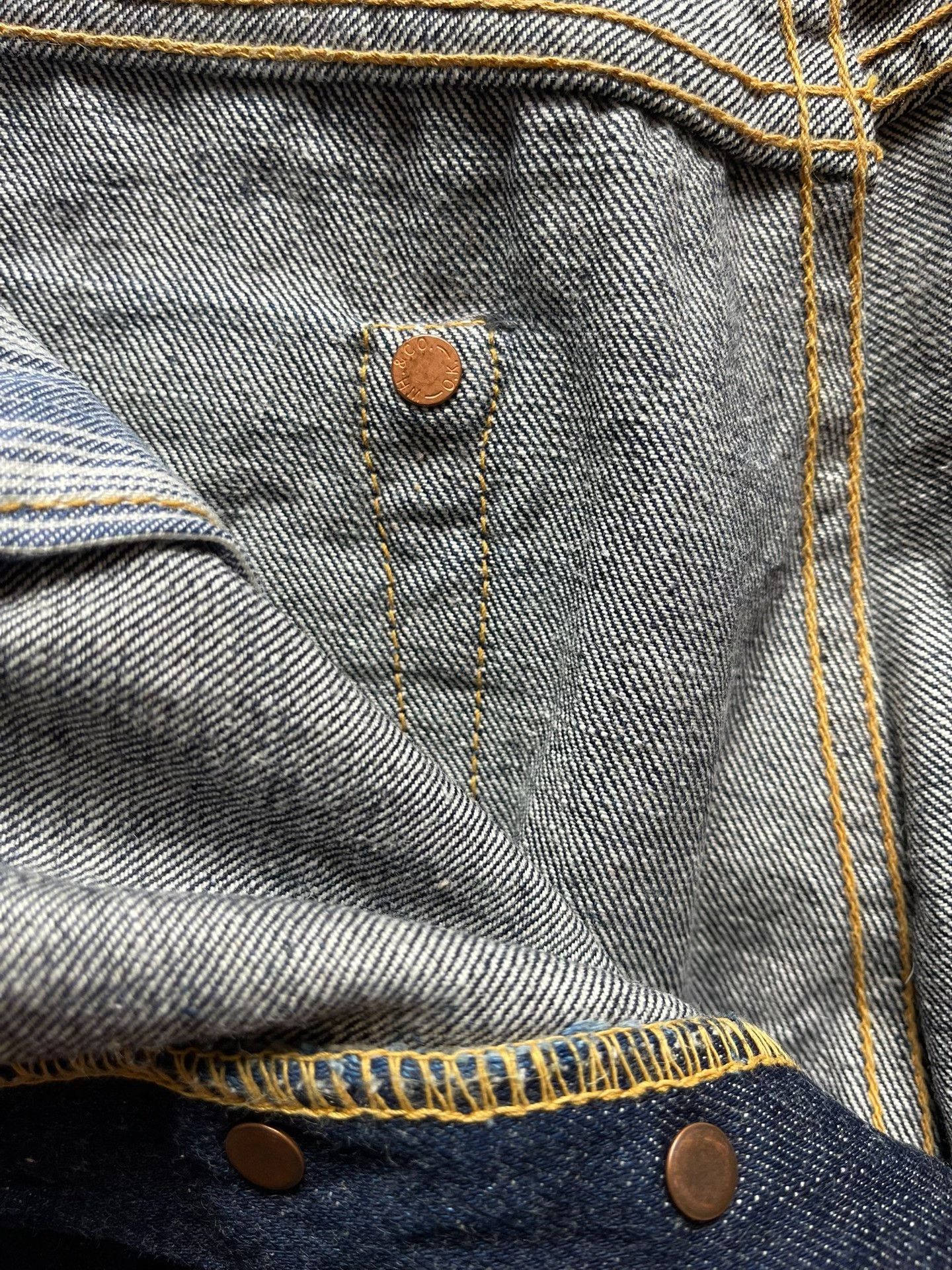 Warehouse & Co. Warehouse 1944 WWII Denim Pants W36 Size US 36 / EU 52 - 6 Thumbnail