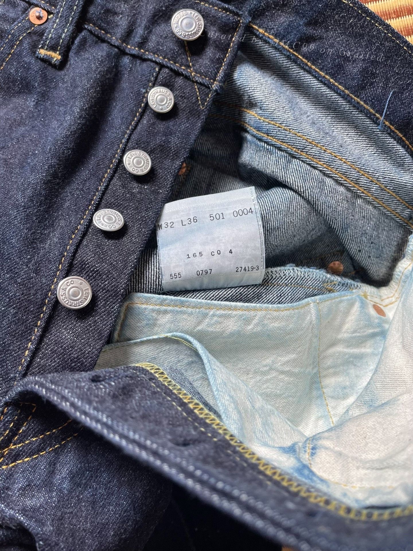 Levi's Vintage Clothing Levi's LVC 55501 0004 1955 W32 Size US 32 / EU 48 - 7 Thumbnail