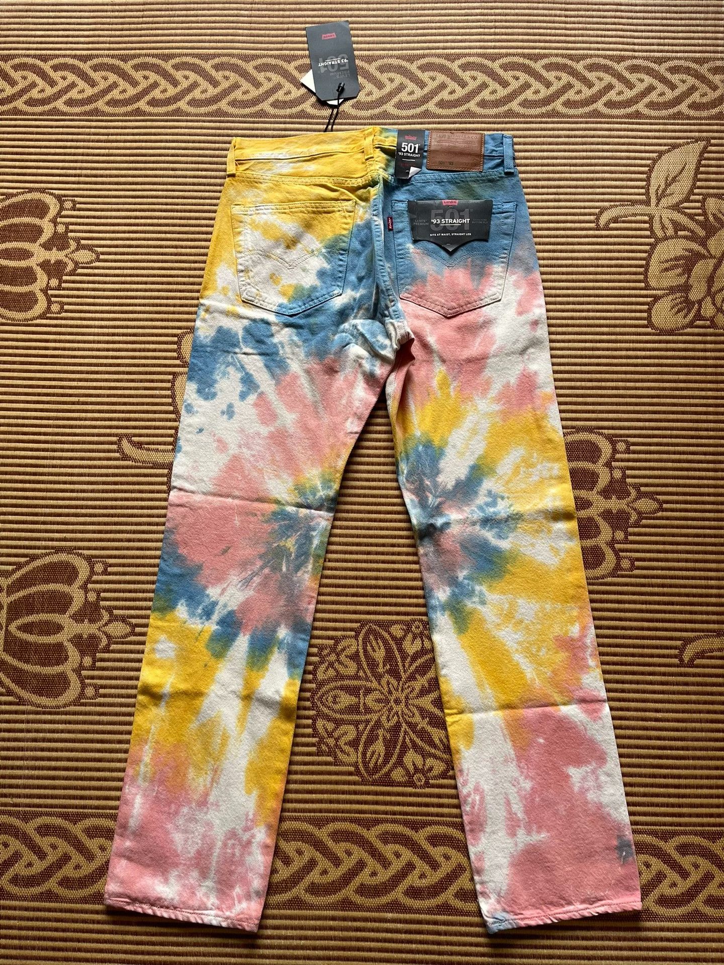 Levi's Levi's 501 93 Tie-Dye Jeans Size US 32 / EU 48 - 2 Thumbnail