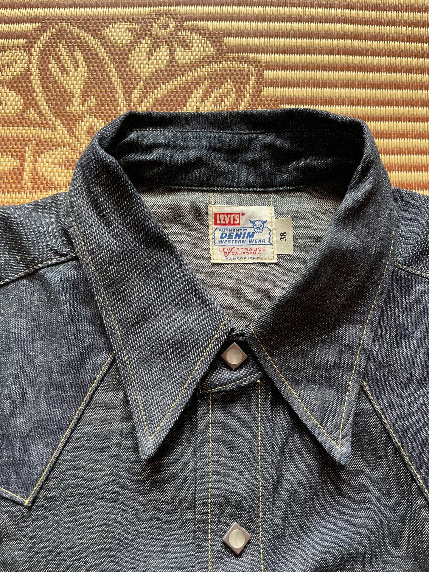 Levi's Vintage Clothing Levi's LVC Western Denim Shirt Size US S / EU 44-46 / 1 - 2 Thumbnail