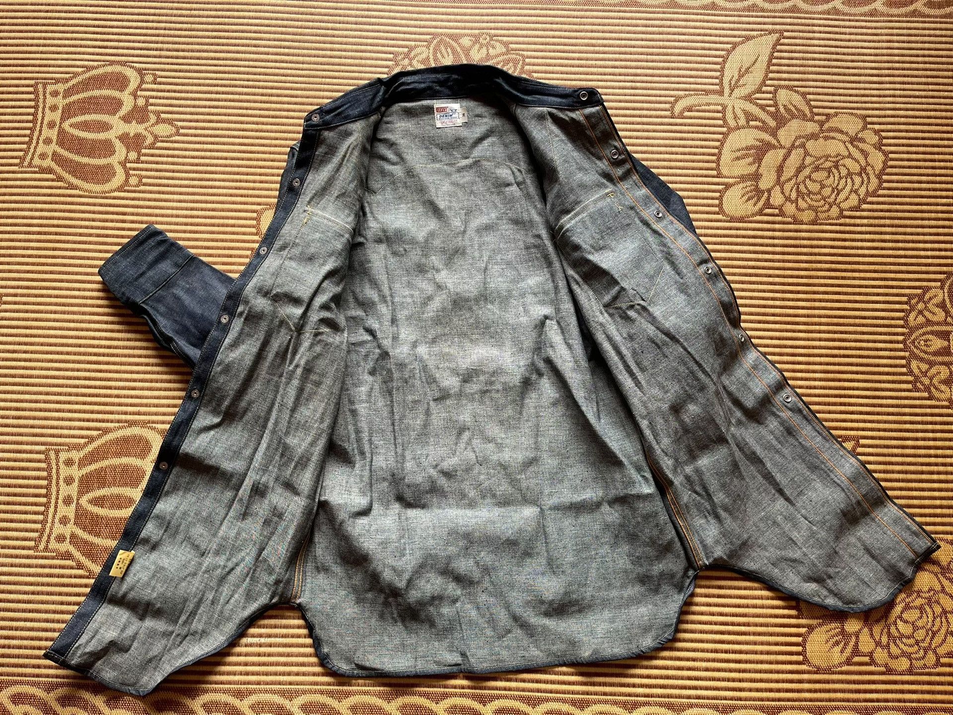 Levi's Vintage Clothing Levi's LVC Western Denim Shirt Size US S / EU 44-46 / 1 - 6 Thumbnail