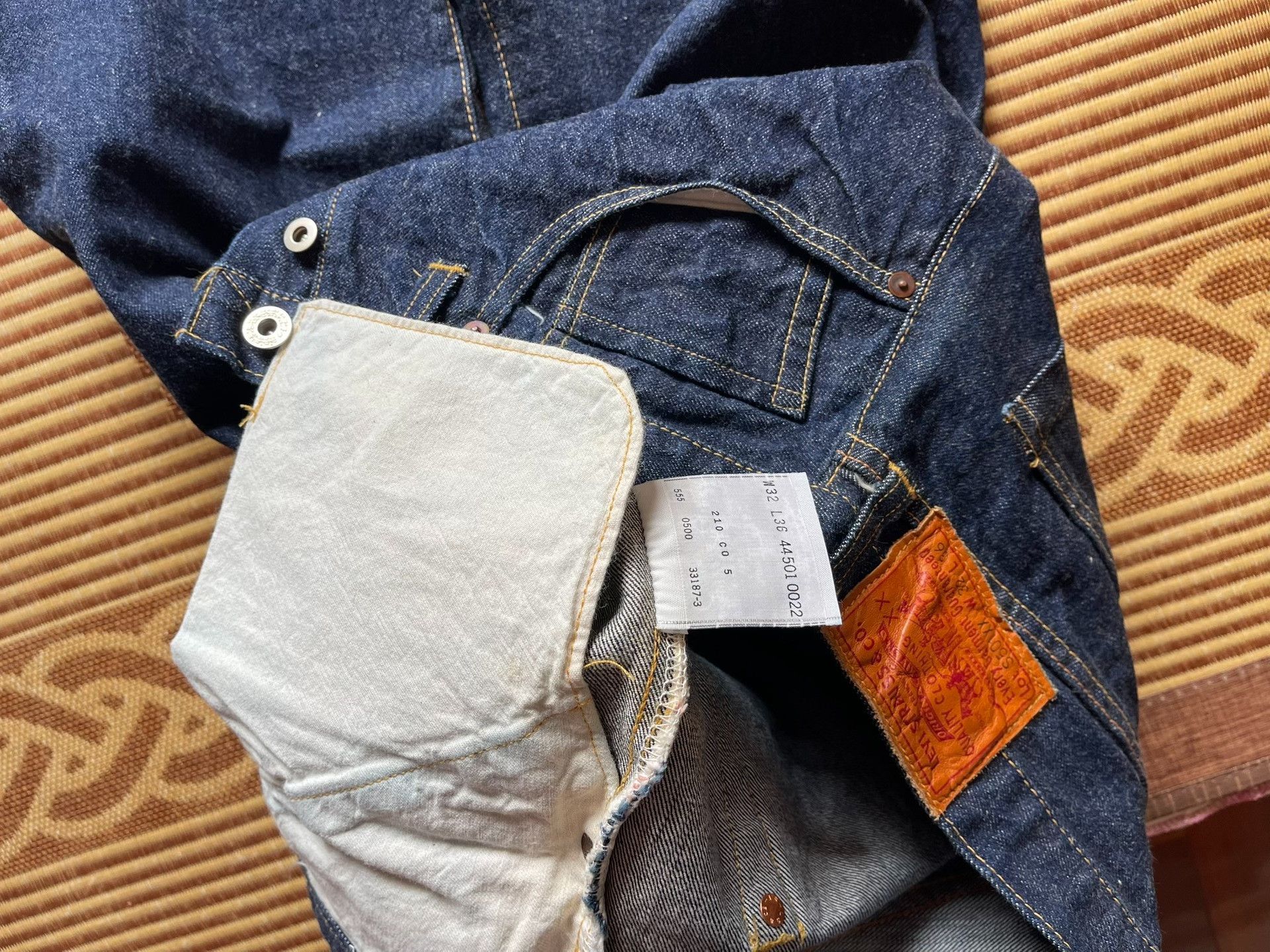 Levi's Vintage Clothing Levi's LVC 555 1944 USA Jeans Size US 36 / EU 52 - 7 Thumbnail