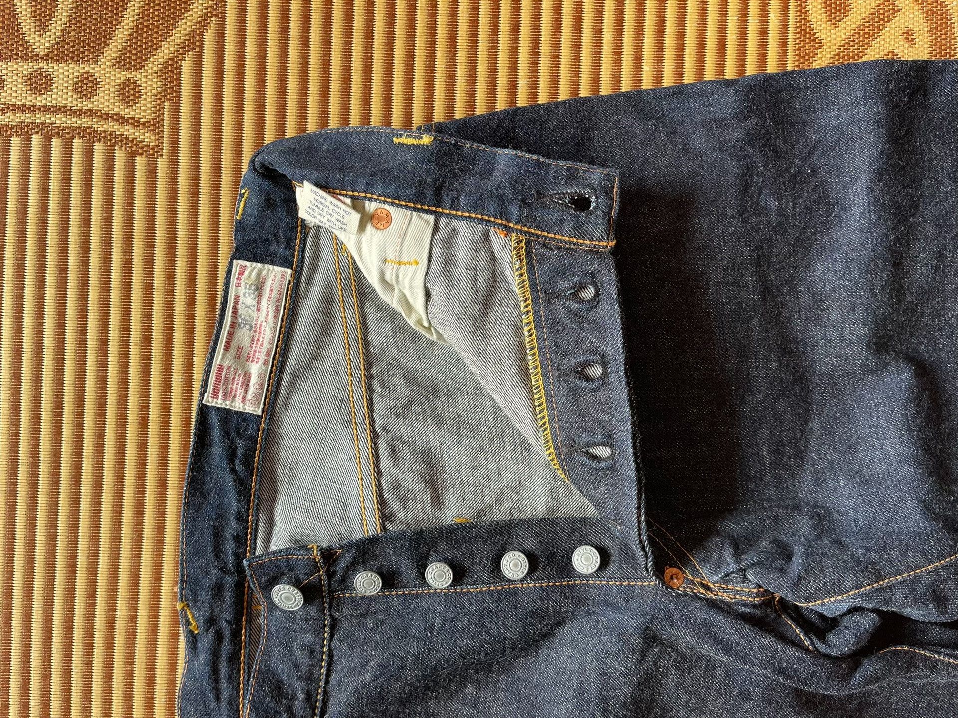 Evisu Evisu No.1 2000 Jeans W36 L35 Size US 36 / EU 52 - 6 Thumbnail