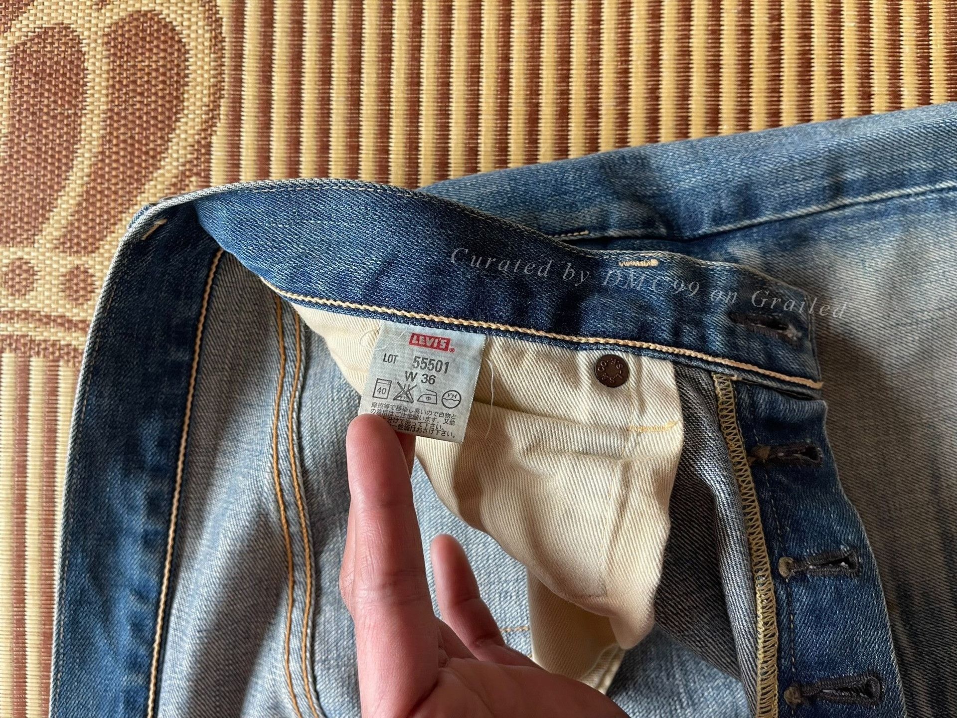 Levi's Vintage Clothing Levi's LVC 55501 0184 1955 W36 Size US 36 / EU 52 - 6 Thumbnail