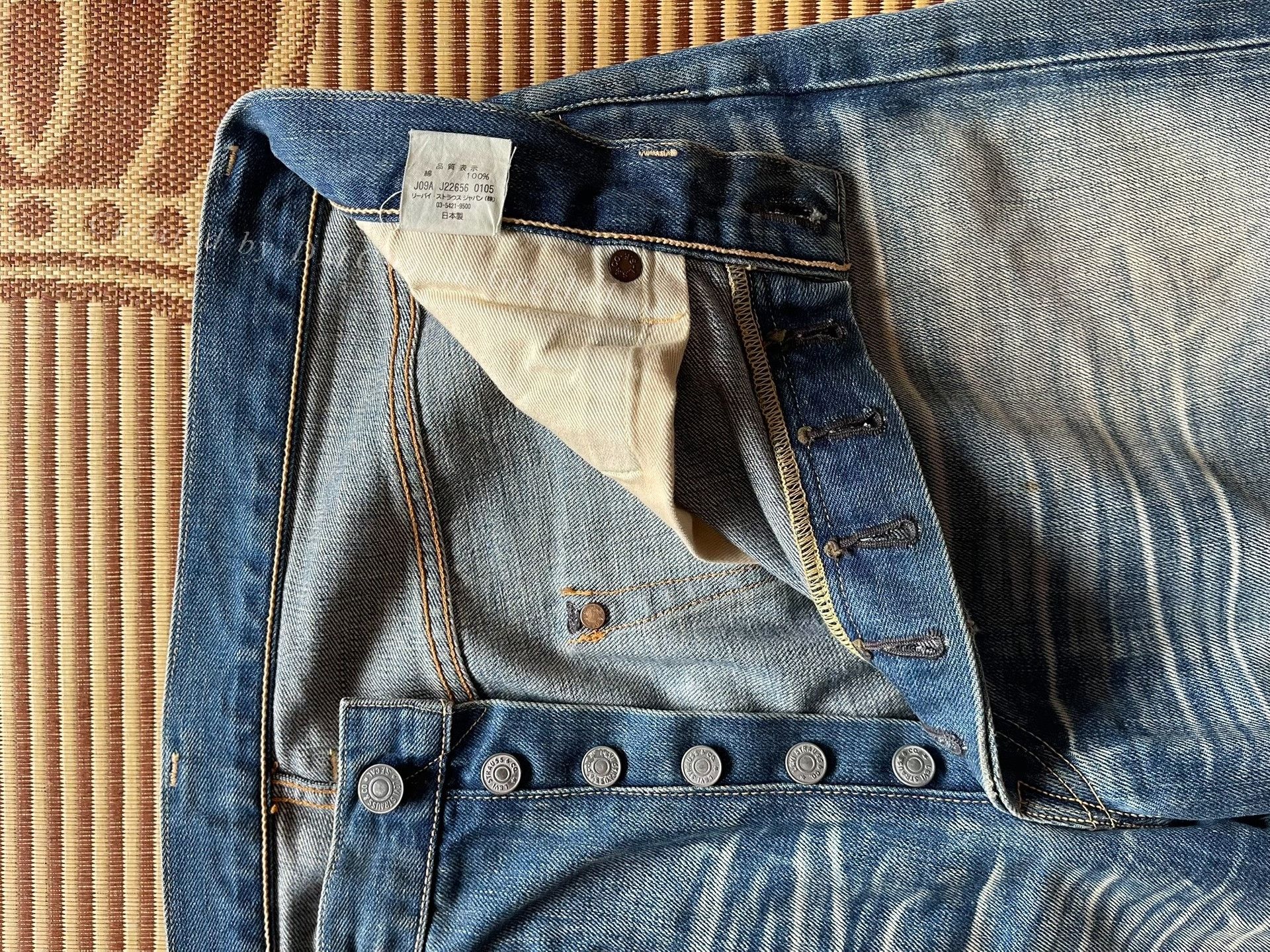 Levi's Vintage Clothing Levi's LVC 55501 0184 1955 W36 Size US 36 / EU 52 - 5 Thumbnail
