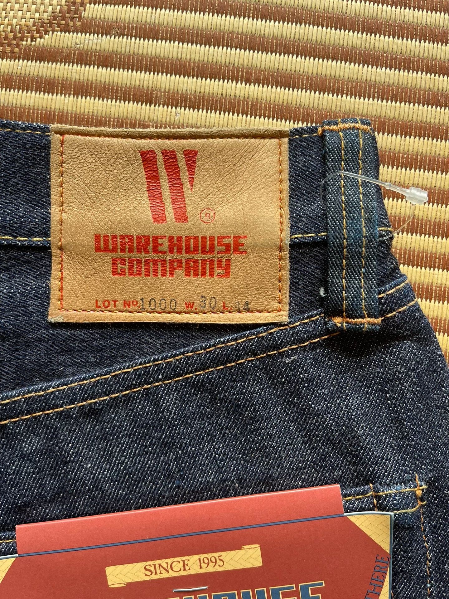 Warehouse & Co. Warehouse 1000 Raw Denim Jeans Size US 32 / EU 48 - 4 Thumbnail