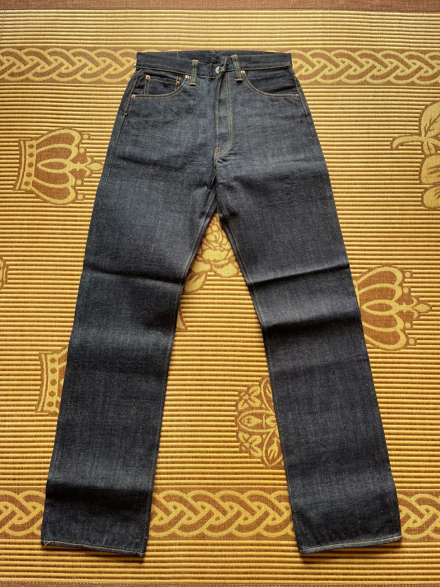 Warehouse & Co. Warehouse 1000 Raw Denim Jeans Size US 32 / EU 48 - 2 Thumbnail