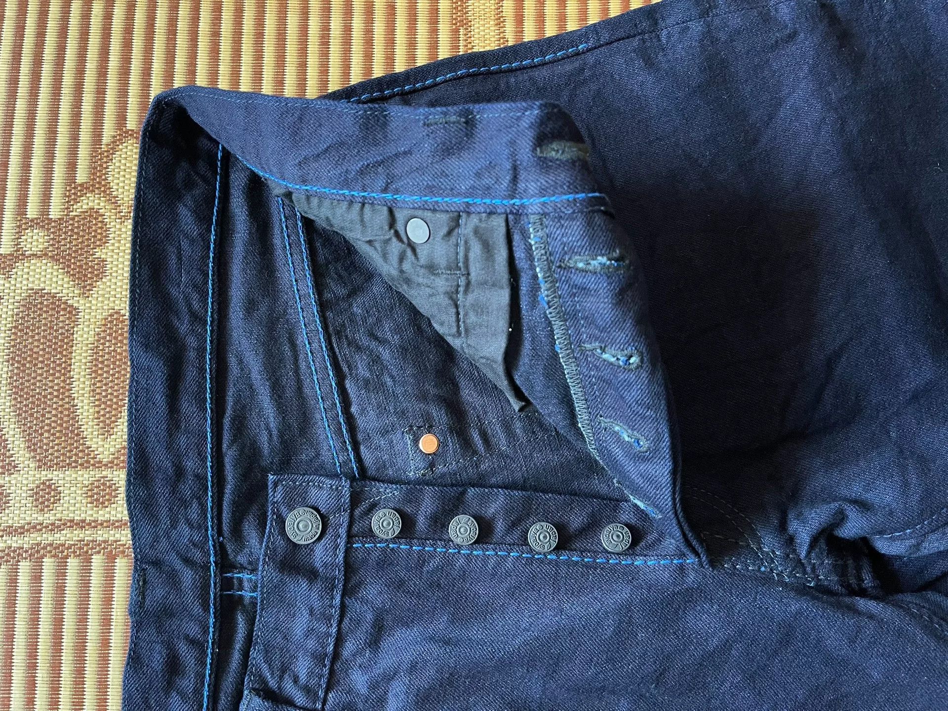 tezomeya Syoaiya PBJ Pure Blue Japan Jeans Size US 36 / EU 52 - 6 Thumbnail