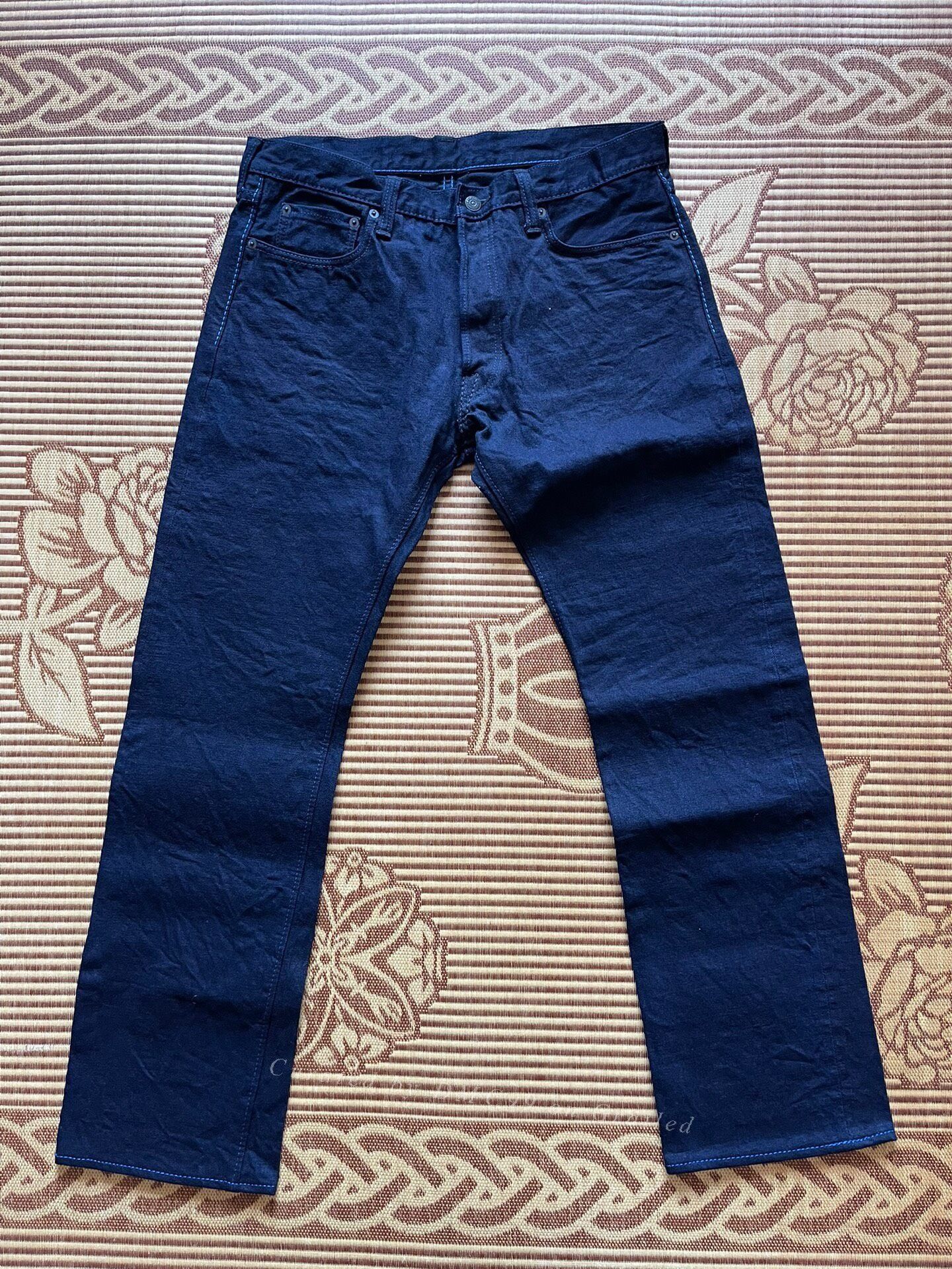 tezomeya Syoaiya PBJ Pure Blue Japan Jeans Size US 36 / EU 52 - 2 Thumbnail