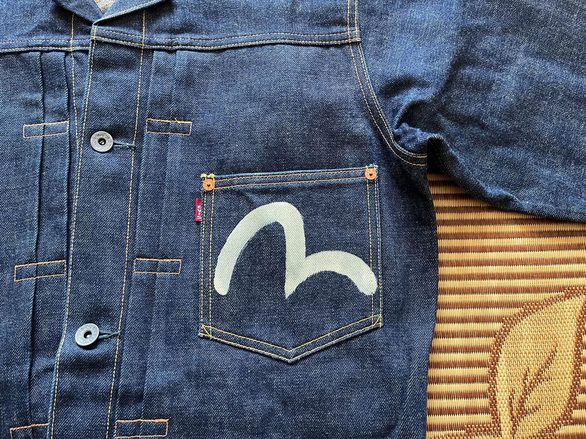Evisu Evis No2 S506xx Denim Jacket Size US S / EU 44-46 / 1 - 3 Thumbnail