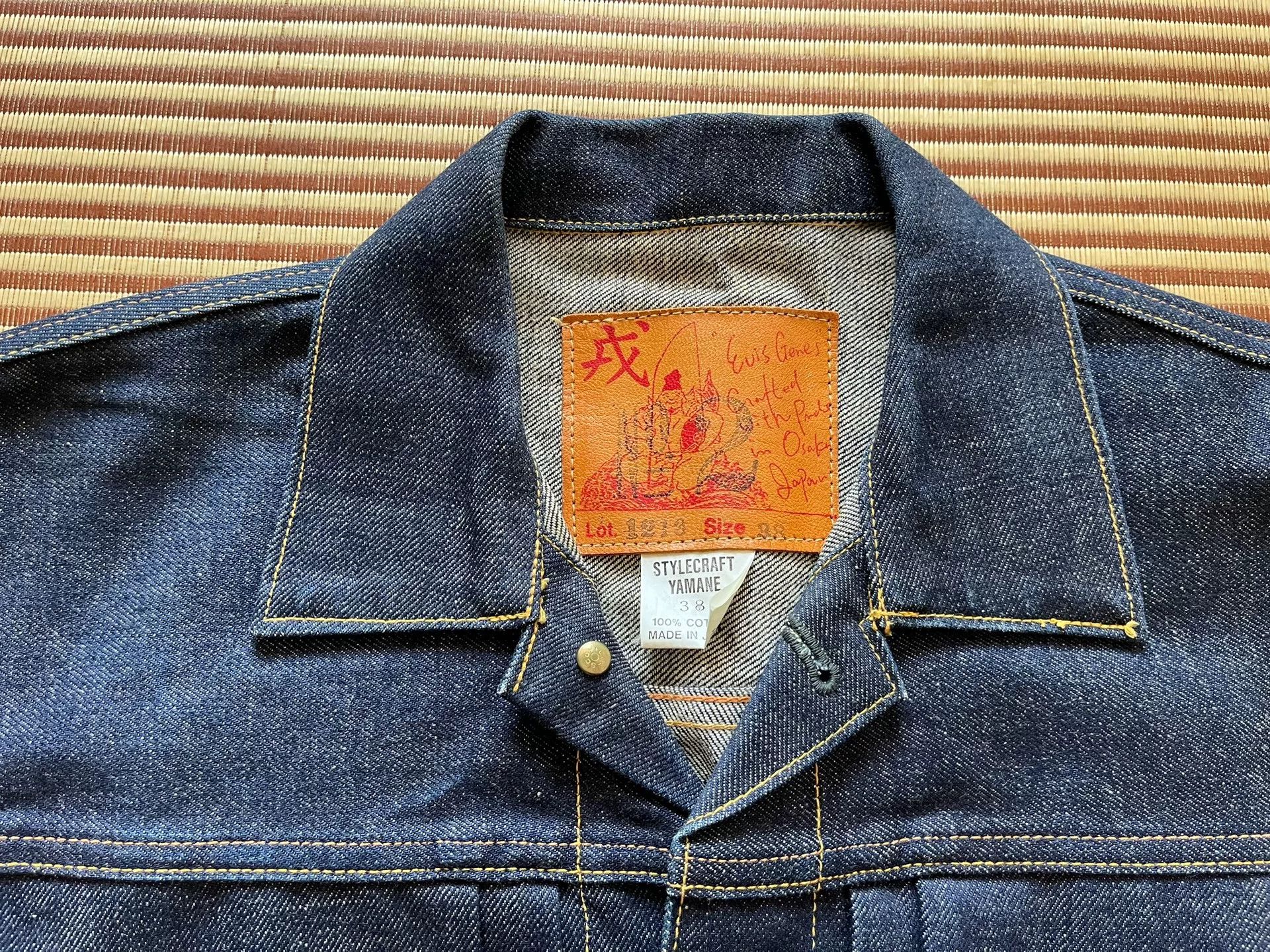 Evisu Evis No2 S506xx Denim Jacket Size US S / EU 44-46 / 1 - 4 Thumbnail
