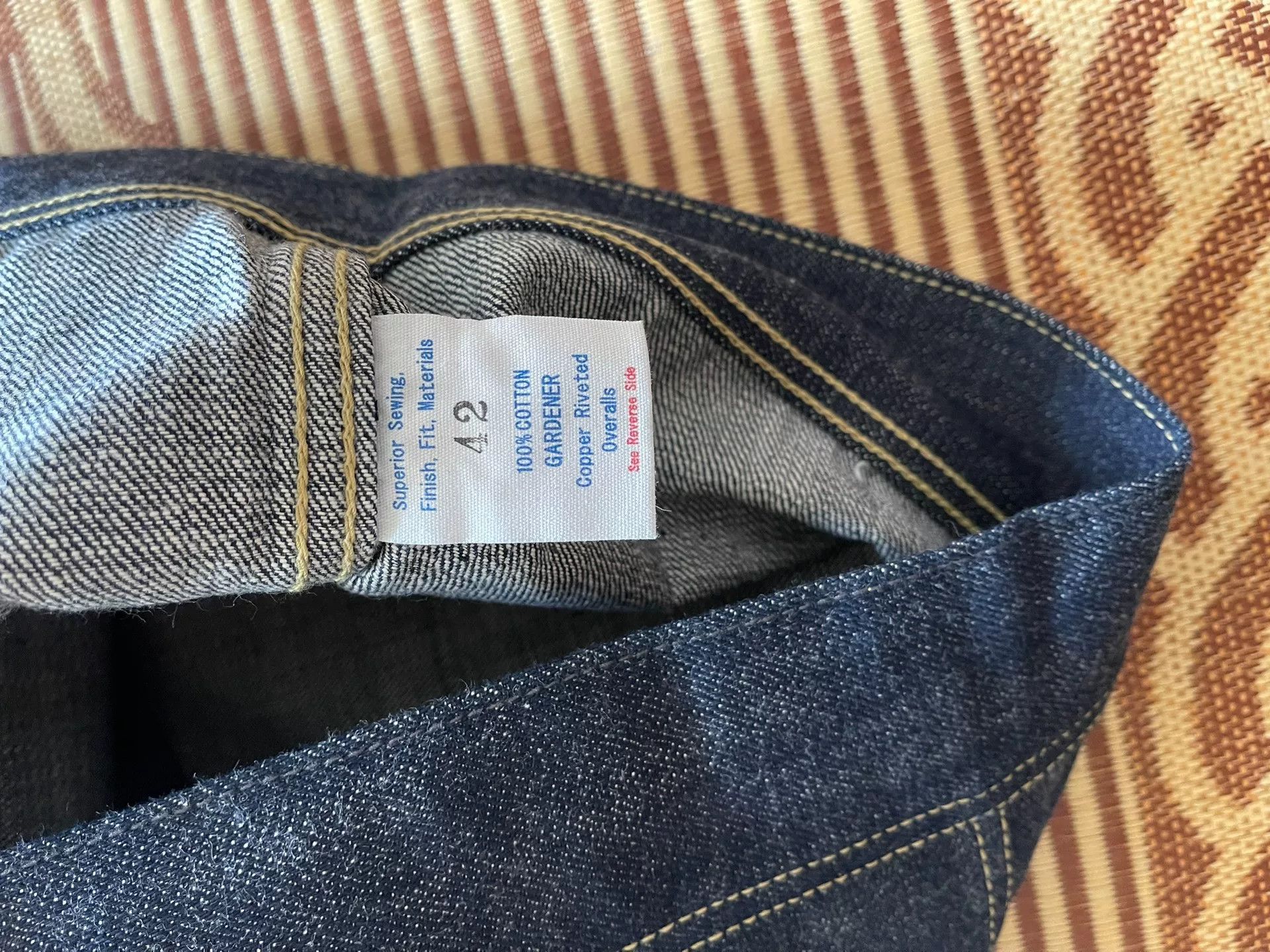 Gardeur Gardener 73 2nd Gen Raw Denim Jacket Size US XS / EU 42 / 0 - 6 Thumbnail