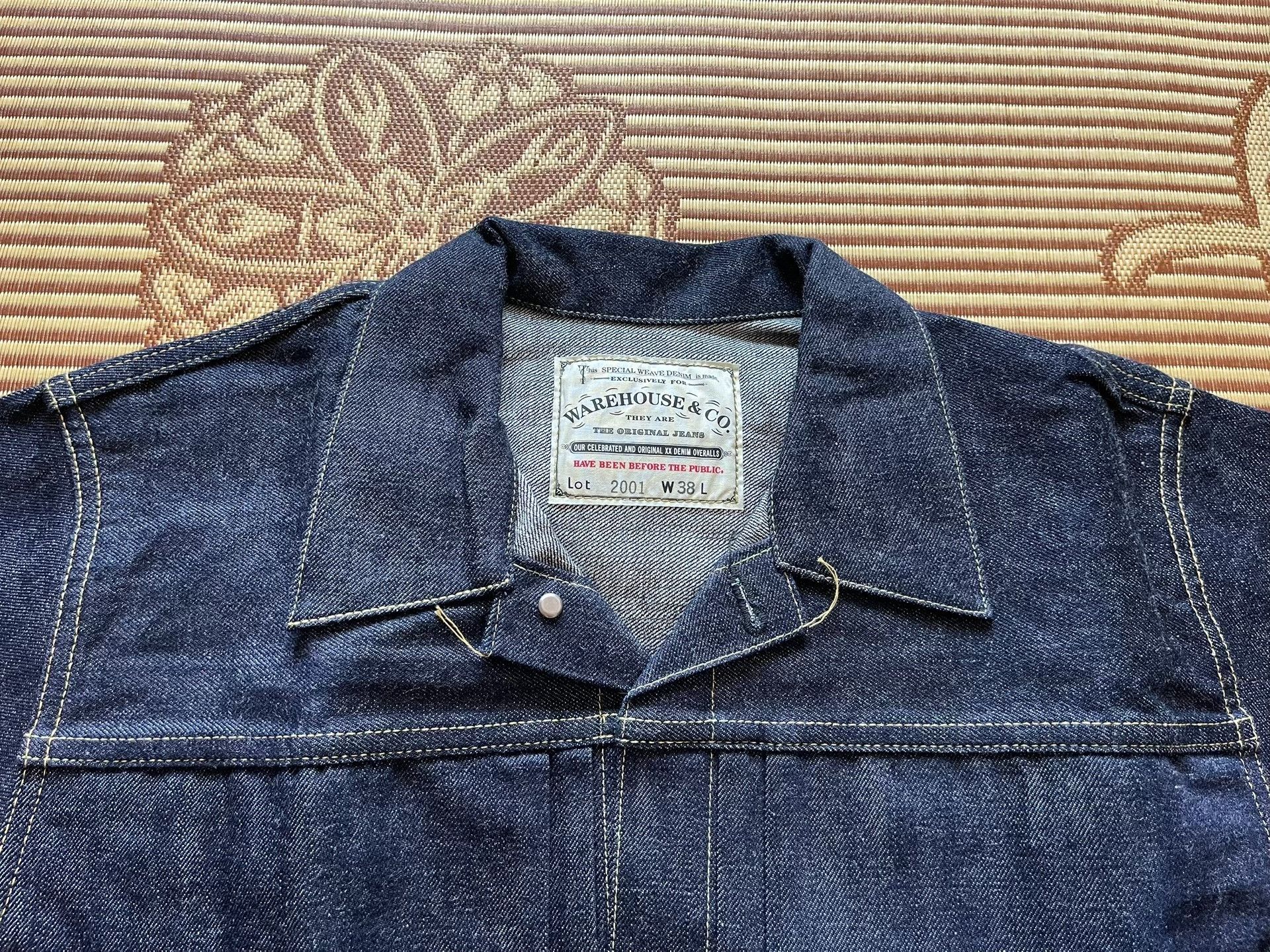 Warehouse & Co. Warehouse 2001 Raw Denim Jacket S506XX Size US M / EU 48-50 / 2 - 3 Thumbnail
