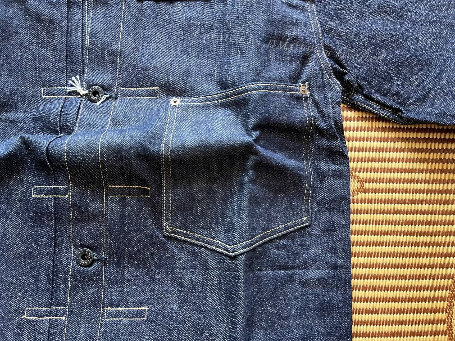 Warehouse & Co. Warehouse 2001 Raw Denim Jacket S506XX Size US M / EU 48-50 / 2 - 4 Thumbnail