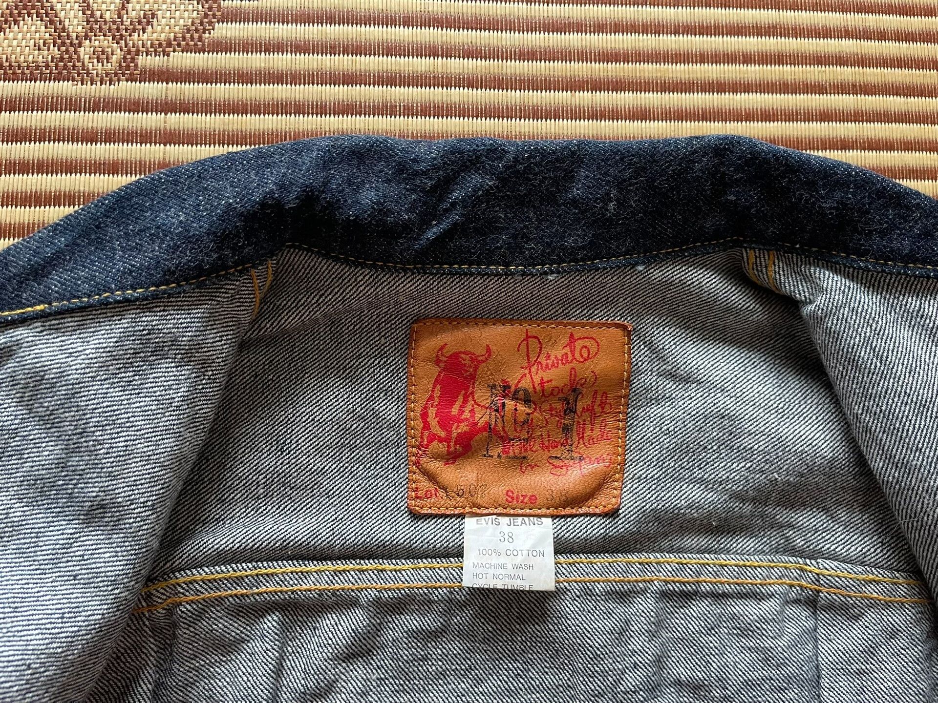 Evisu Evisu No.1 1507 Denim Jacket Size US M / EU 48-50 / 2 - 6 Thumbnail