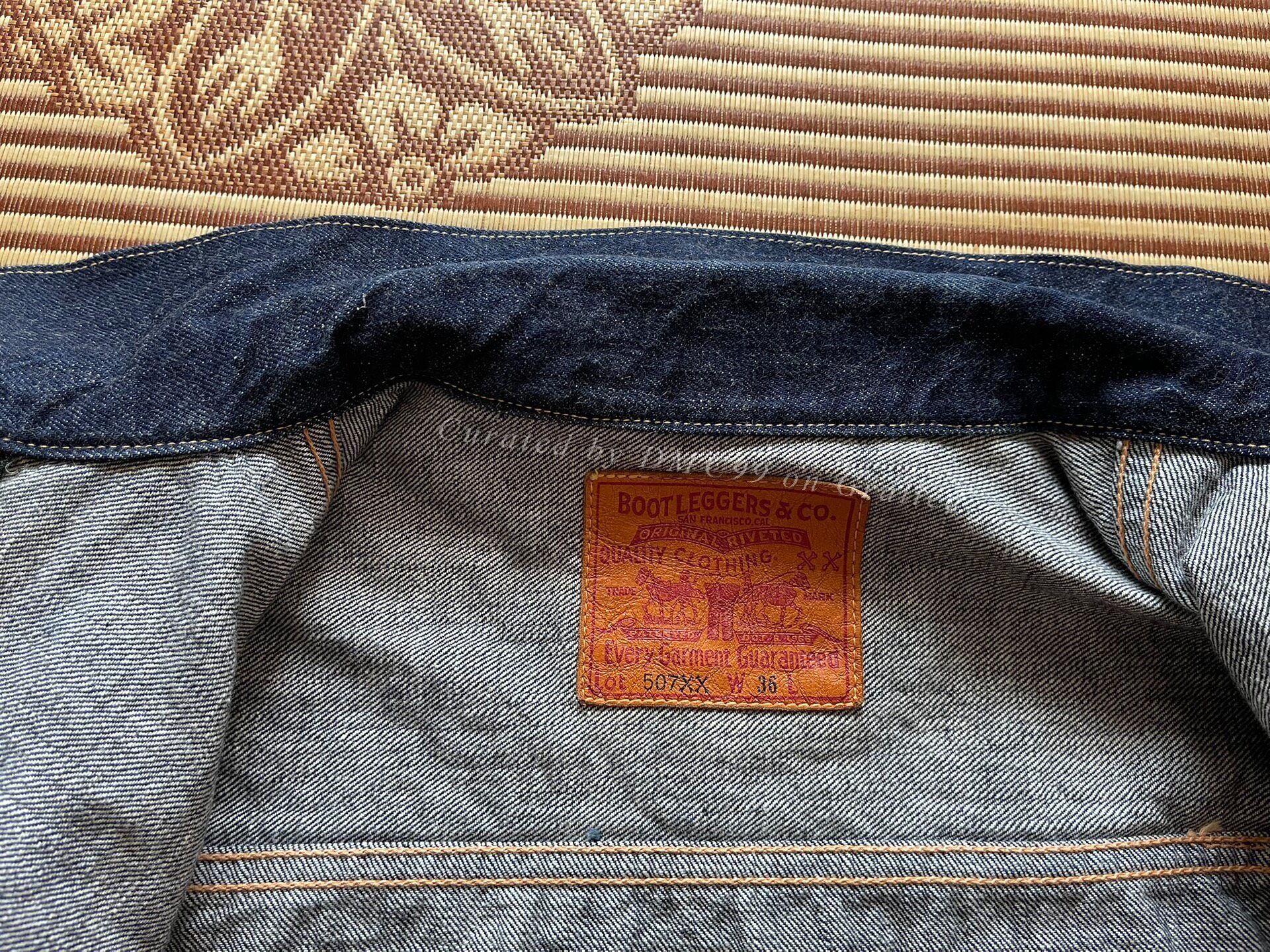 Freewheelers Bootleggers 507xx Denim Jacket Size US M / EU 48-50 / 2 - 6 Thumbnail