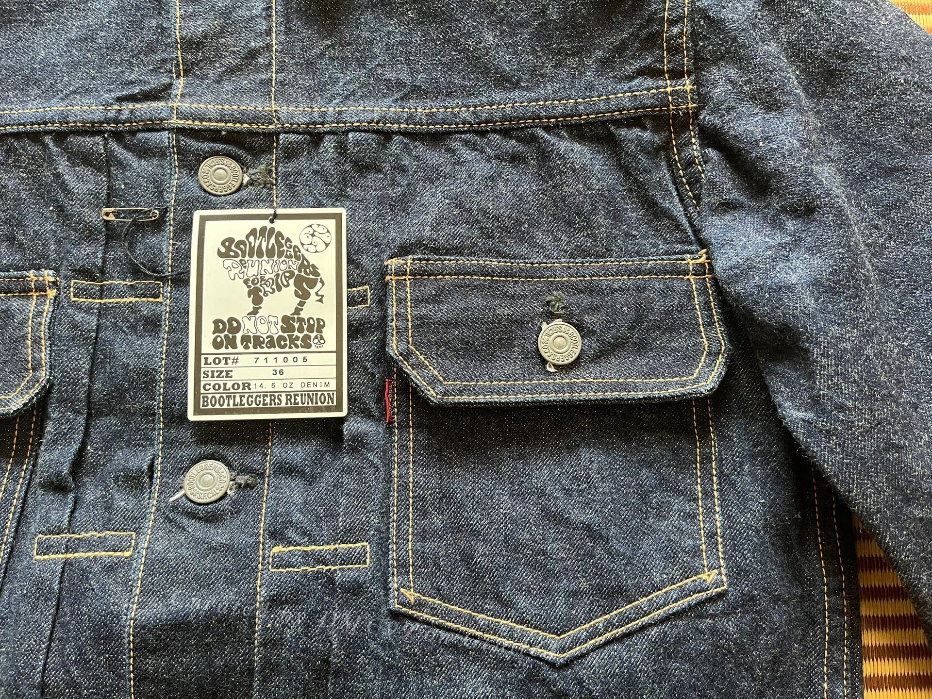 Freewheelers Bootleggers 507xx Denim Jacket Size US M / EU 48-50 / 2 - 3 Thumbnail