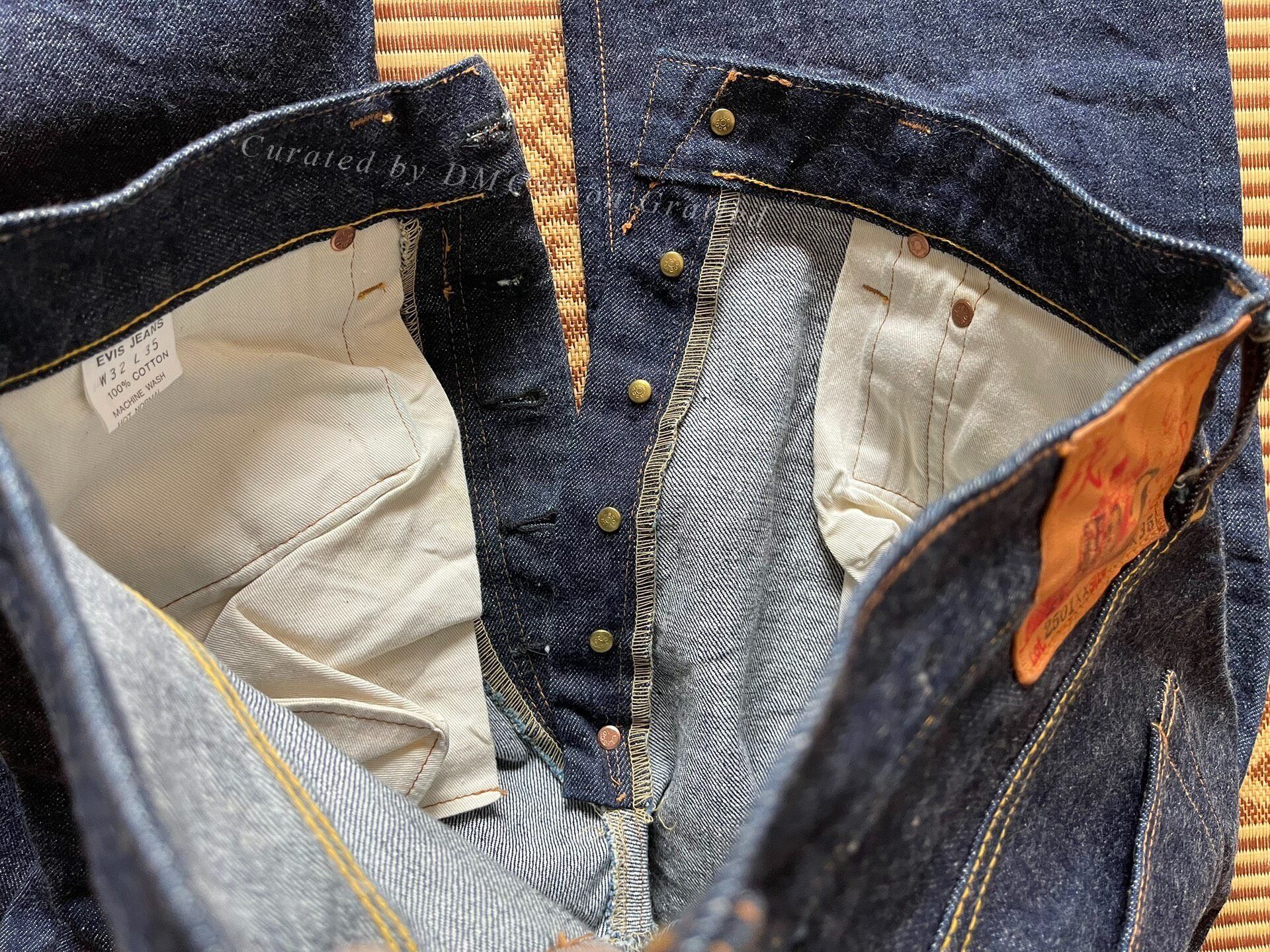 Evisu Evisu Raw Denim Jeans W32 Size US 32 / EU 48 - 7 Thumbnail