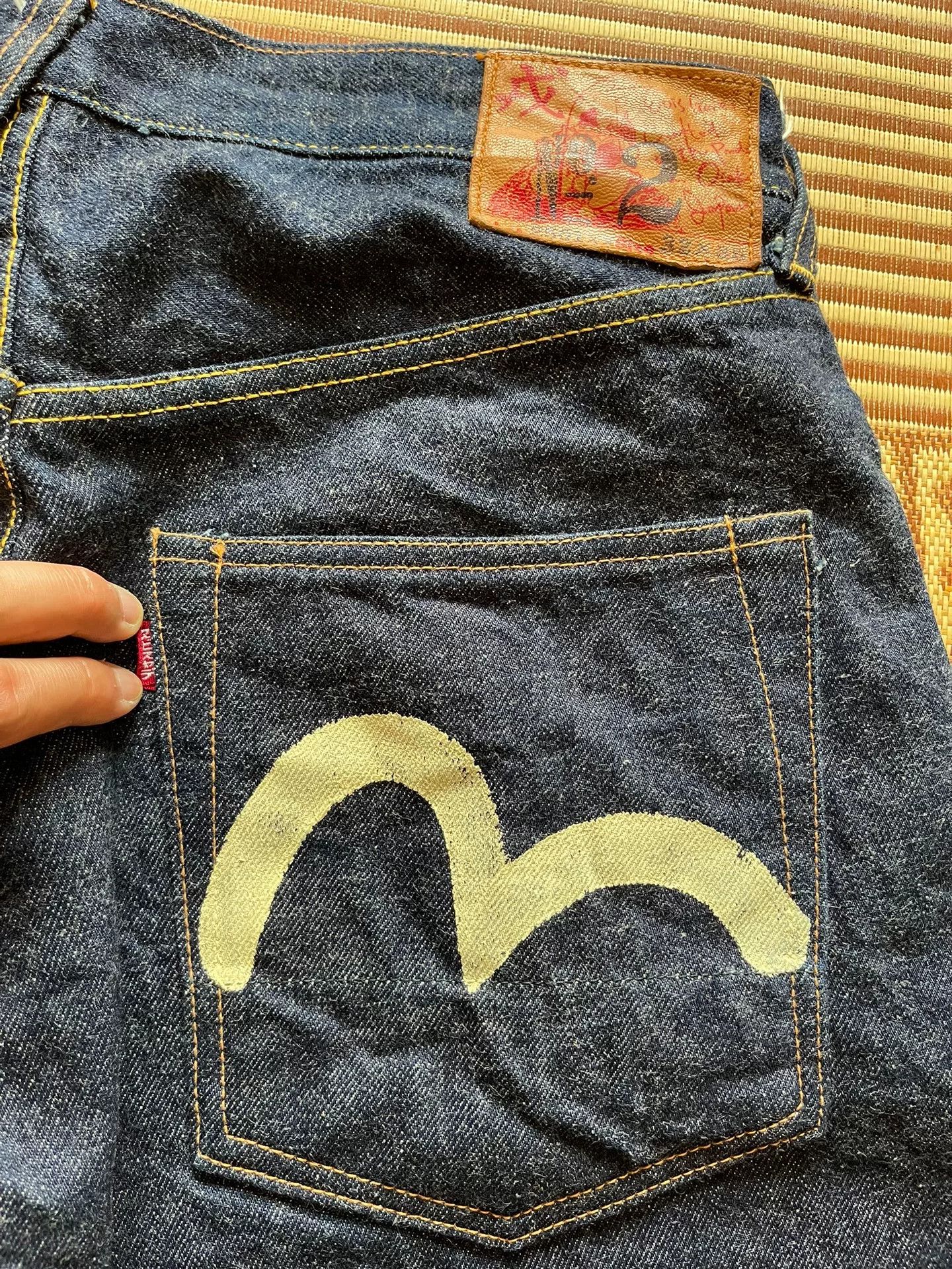 Evisu Evisu Raw Denim Jeans W32 Size US 32 / EU 48 - 4 Thumbnail