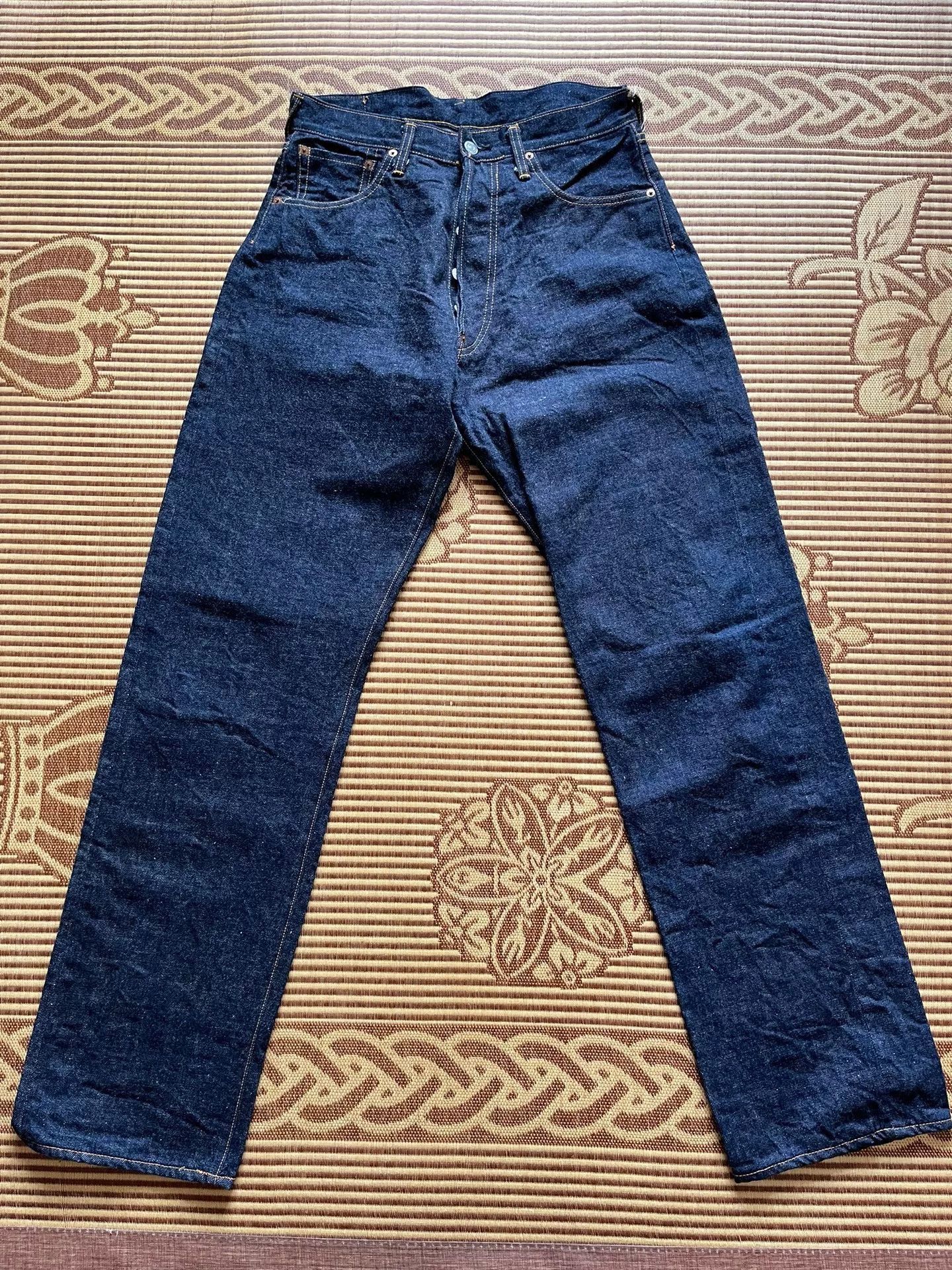 Evisu Evisu Raw Denim Jeans W32 Size US 32 / EU 48 - 2 Thumbnail