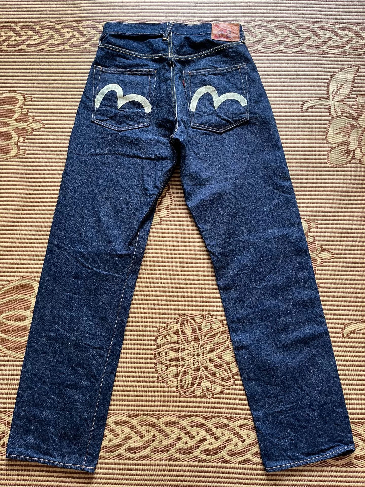 Evisu Evisu Raw Denim Jeans W32 Size US 32 / EU 48 - 3 Thumbnail
