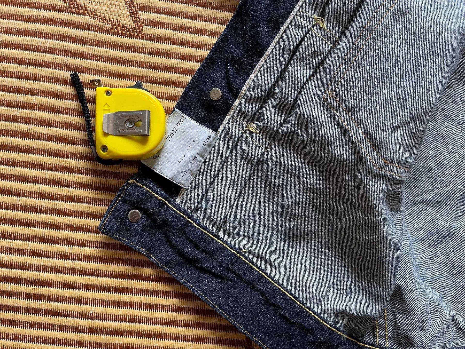 Levi's Vintage Clothing Levi's LVC 555 Denim Jacket Size US S / EU 44-46 / 1 - 7 Thumbnail